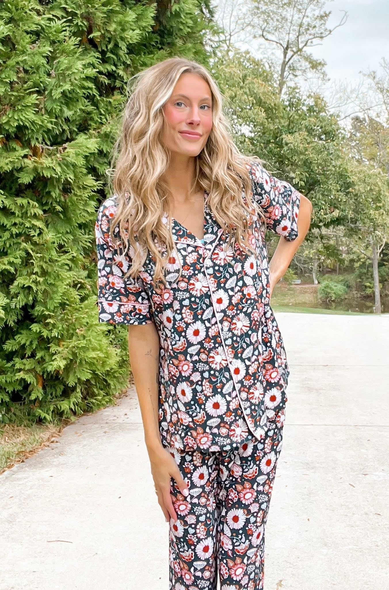 Emersyn Floral Womens Pant Set