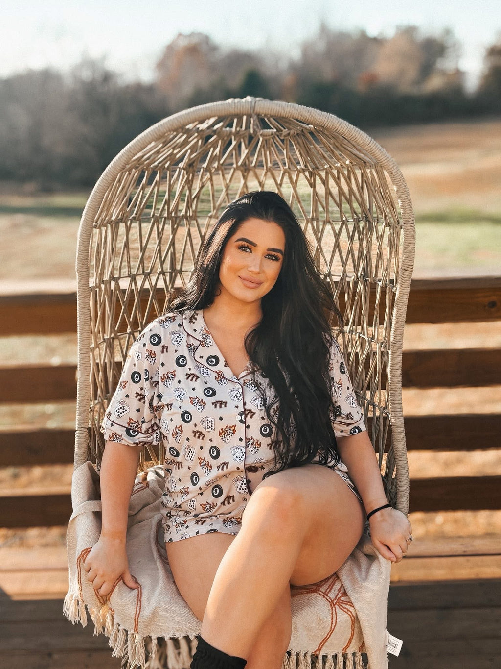 Casino Womens Short Set