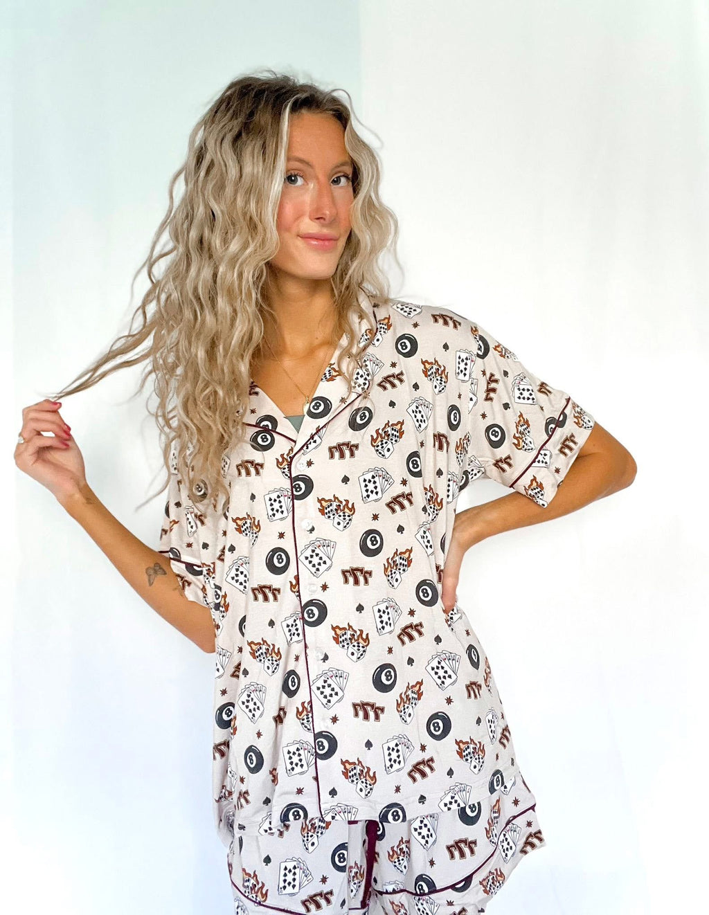 Casino Womens Short Set