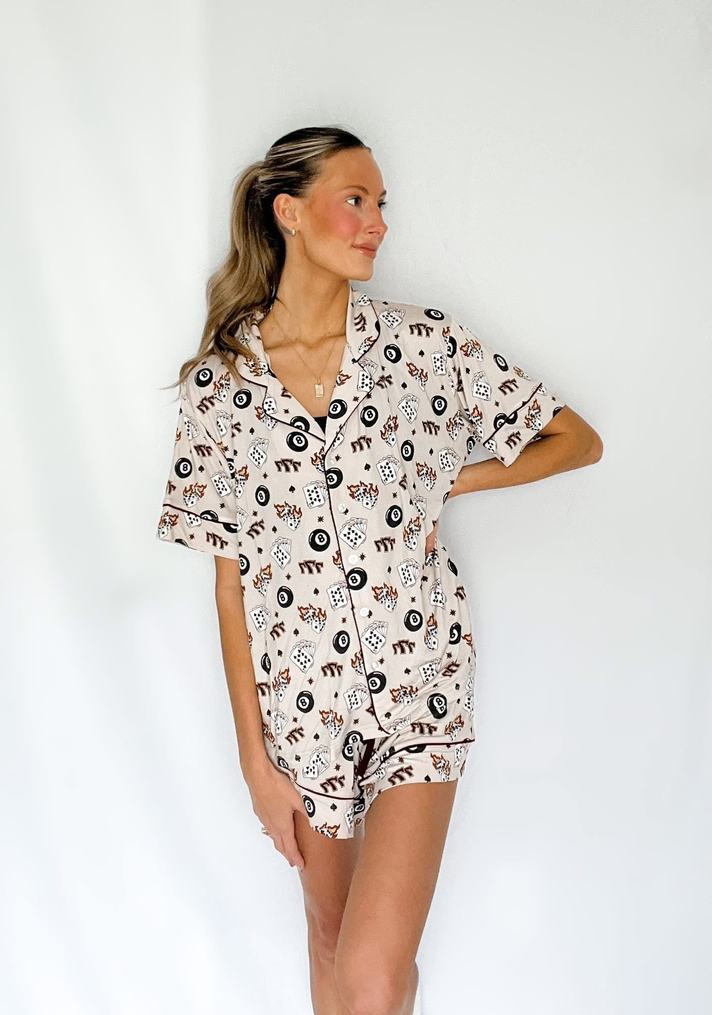 Casino Womens Short Set