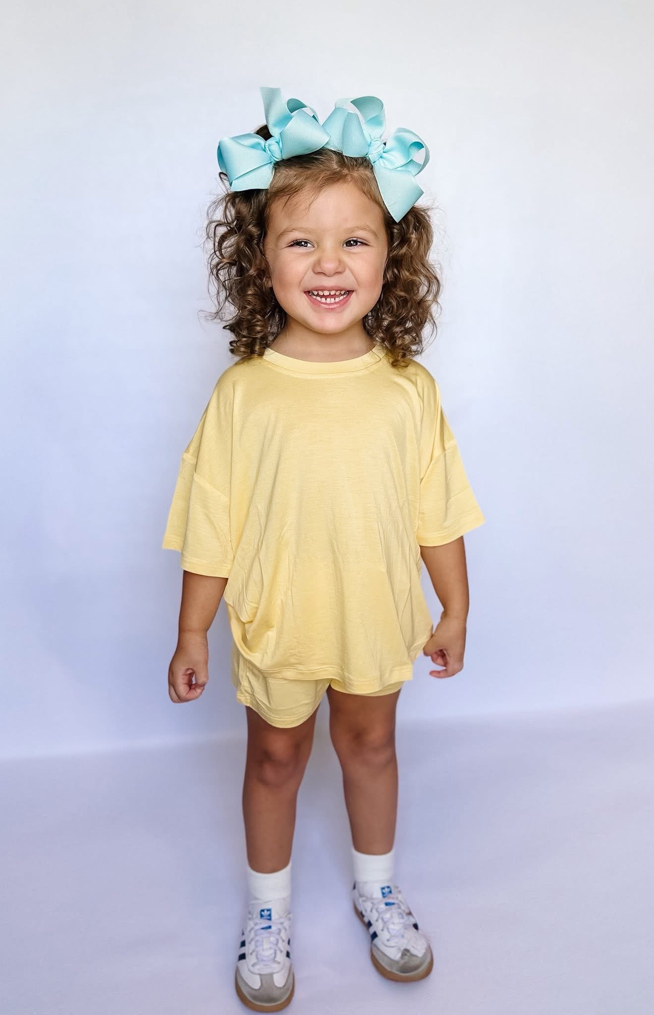 Banana Split Oversized Short Set