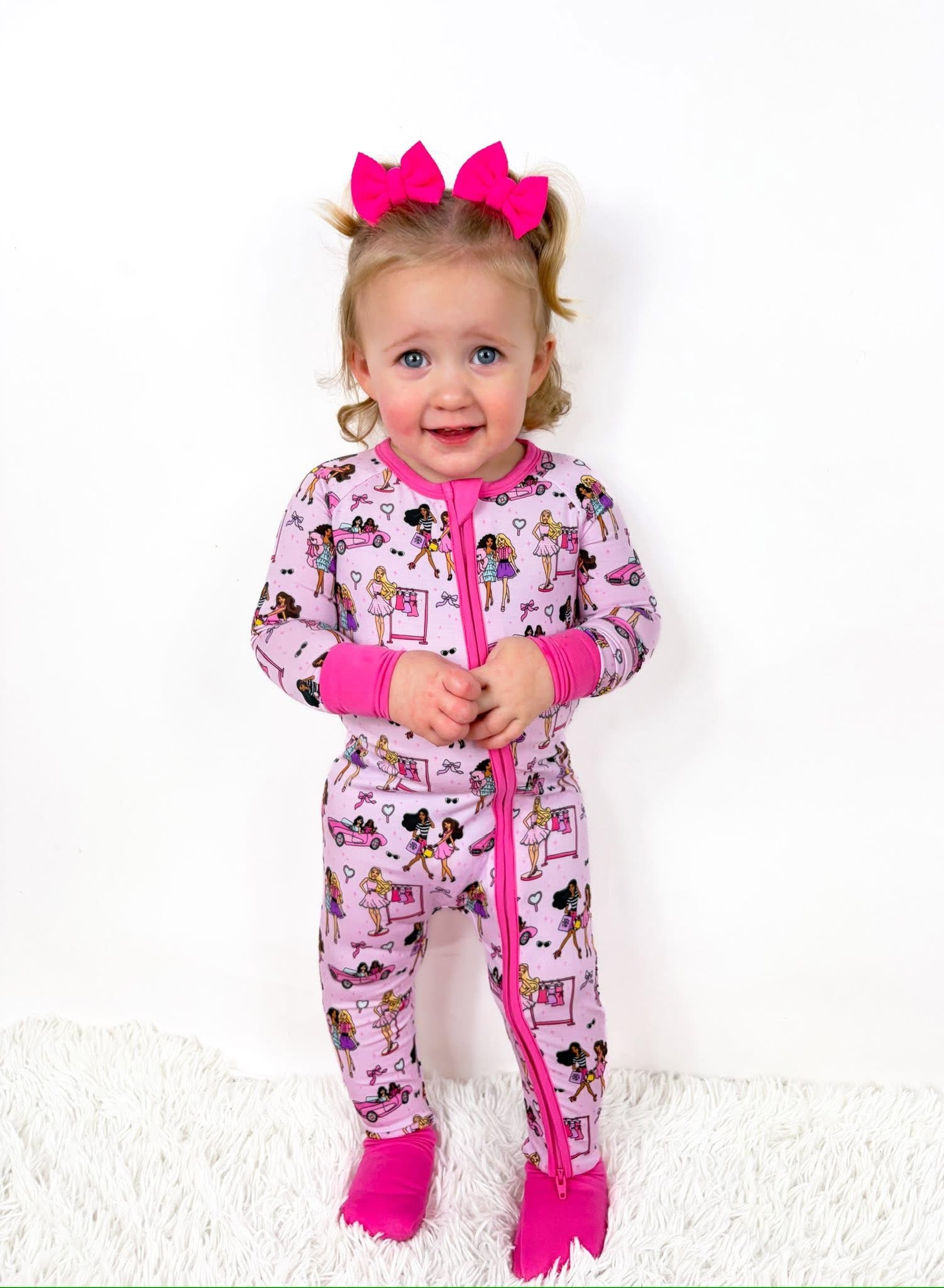 Life in Plastic Double Zippy Romper