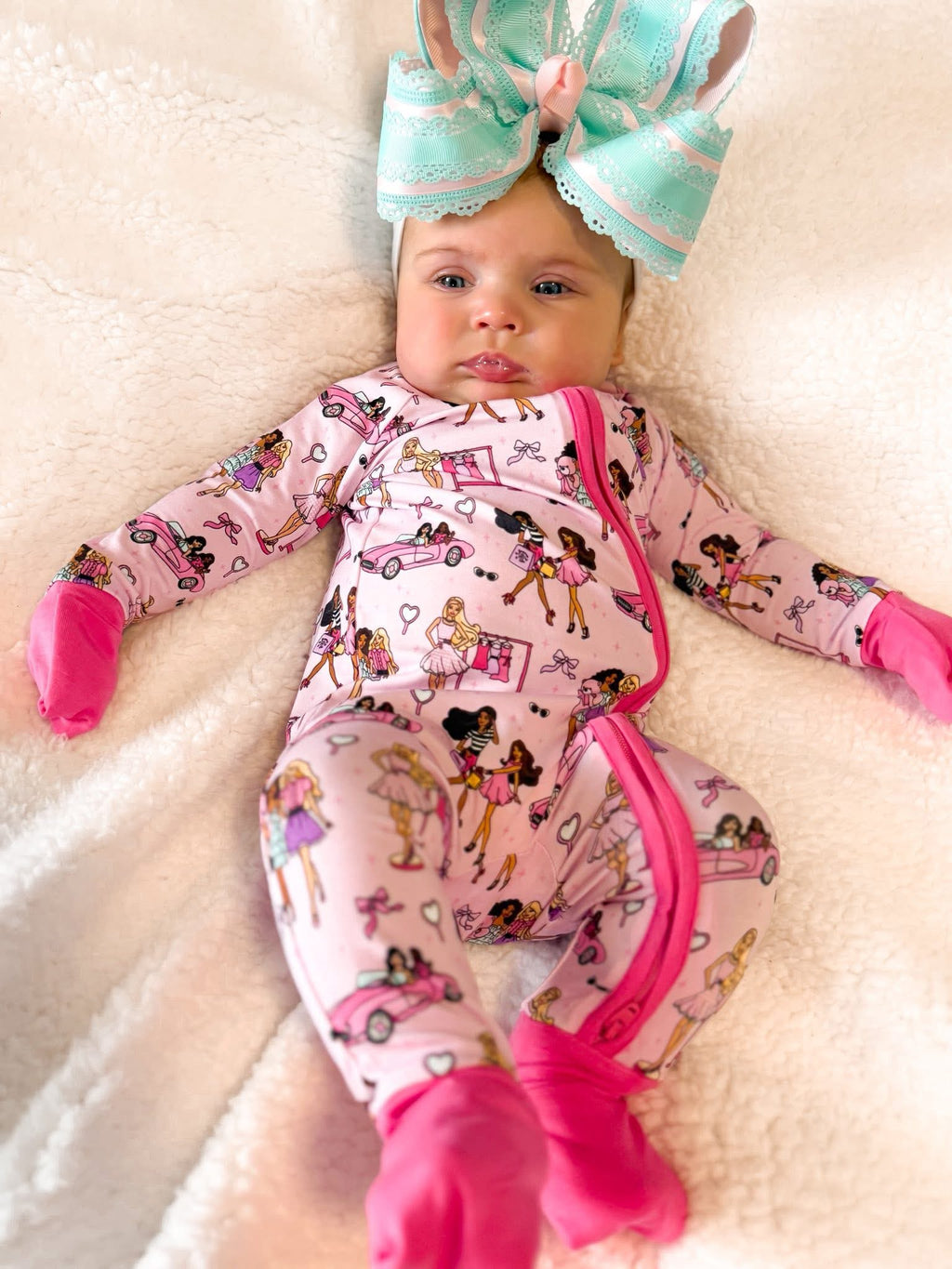 Life in Plastic Double Zippy Romper