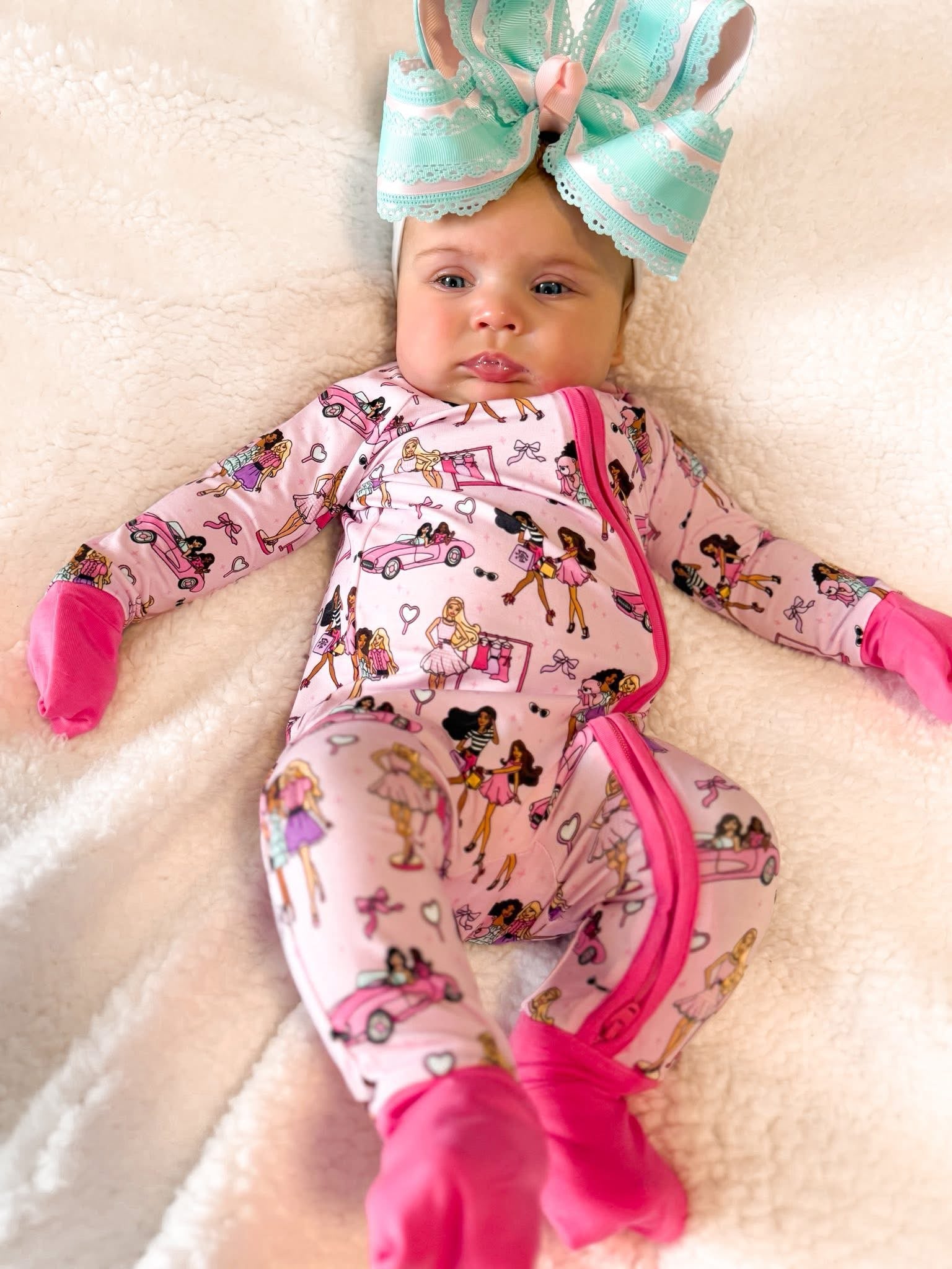 Life in Plastic Double Zippy Romper