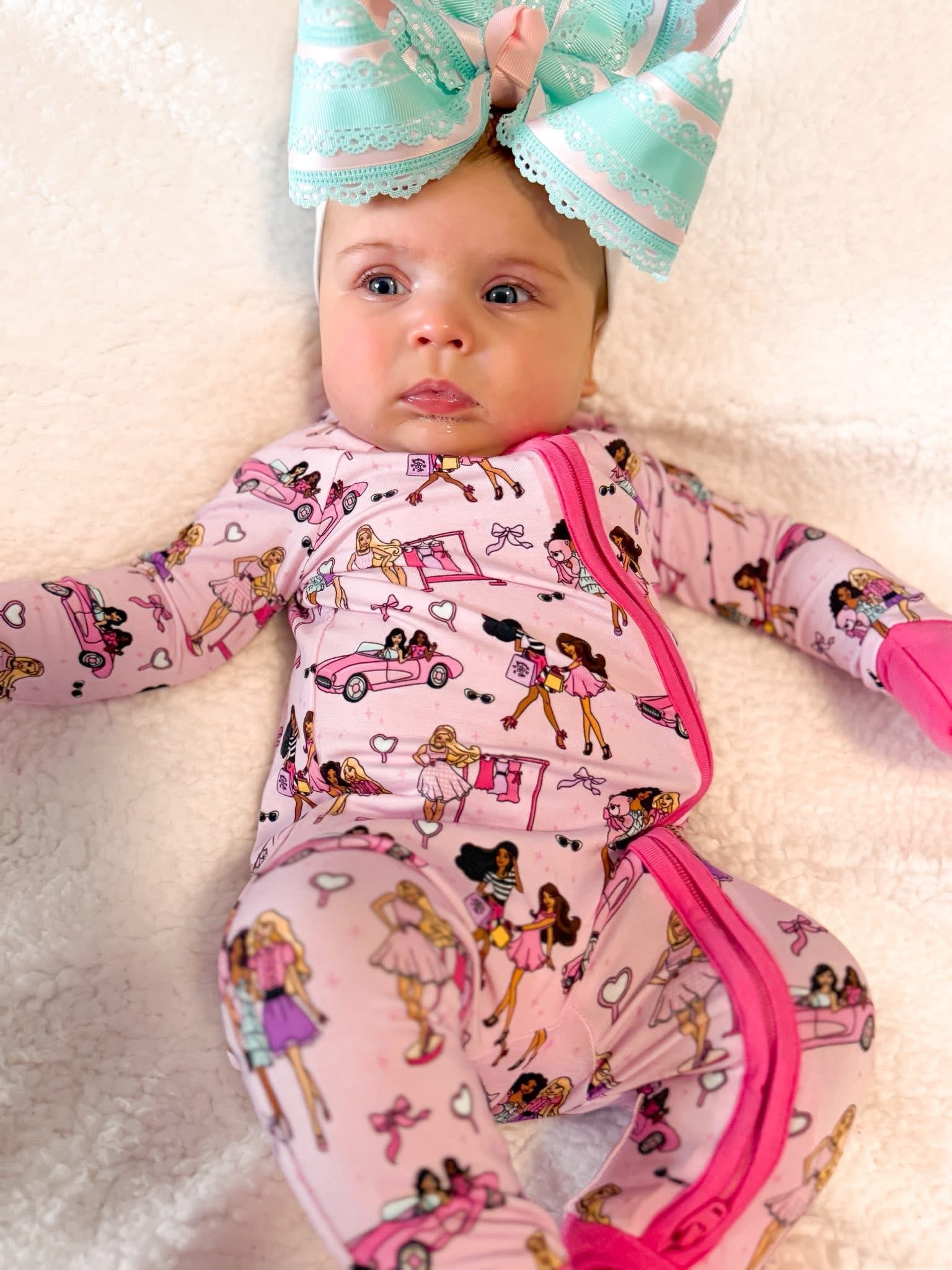 Life in Plastic Double Zippy Romper