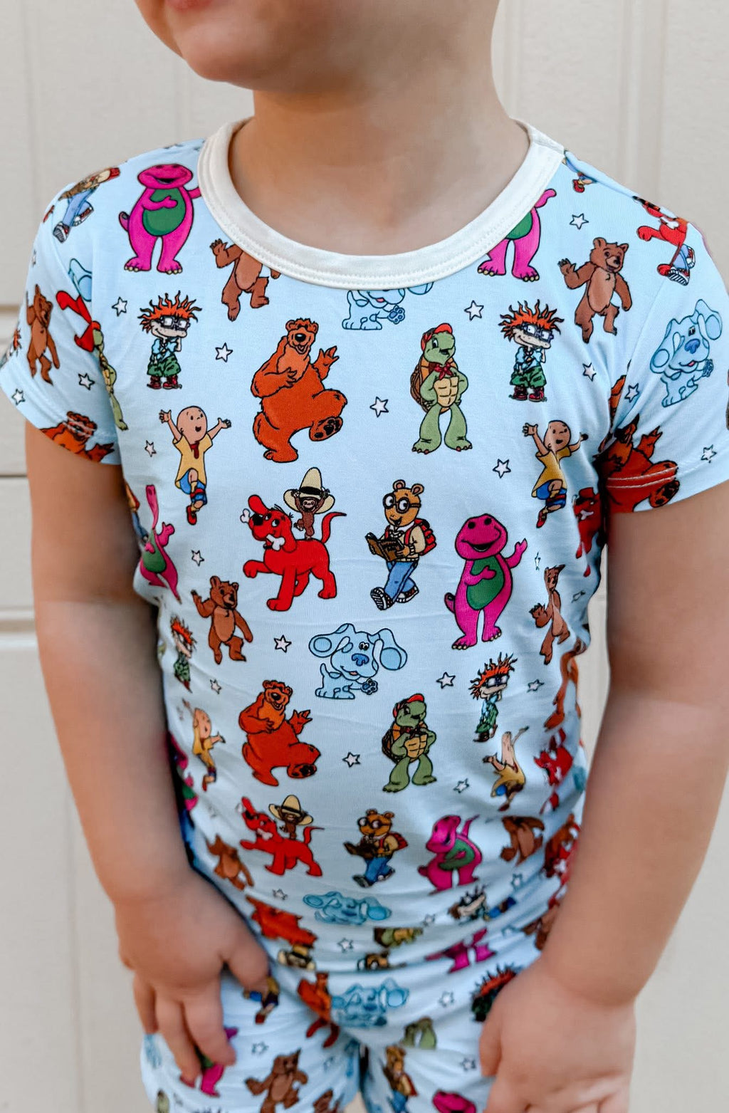 Retro Replay Two Piece Short Set