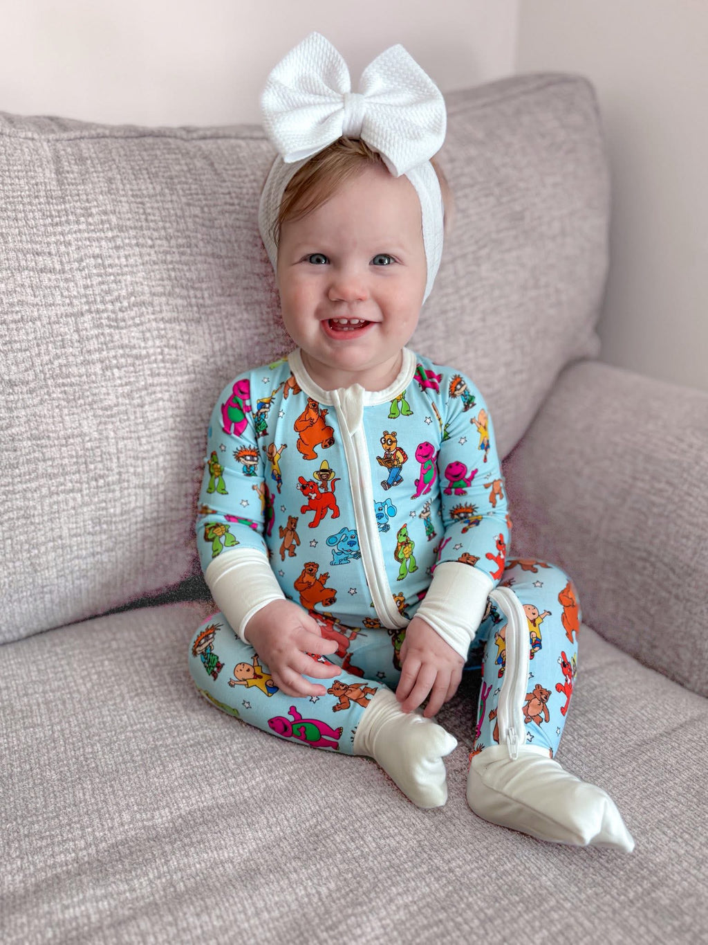 Retro Replay Double Zippy Romper