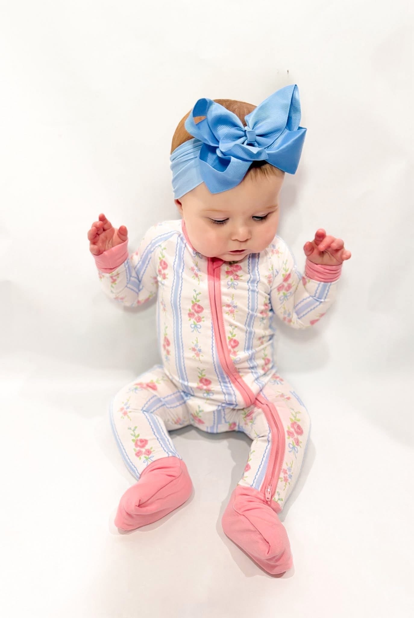Loveshack Floral Double Zippy Romper