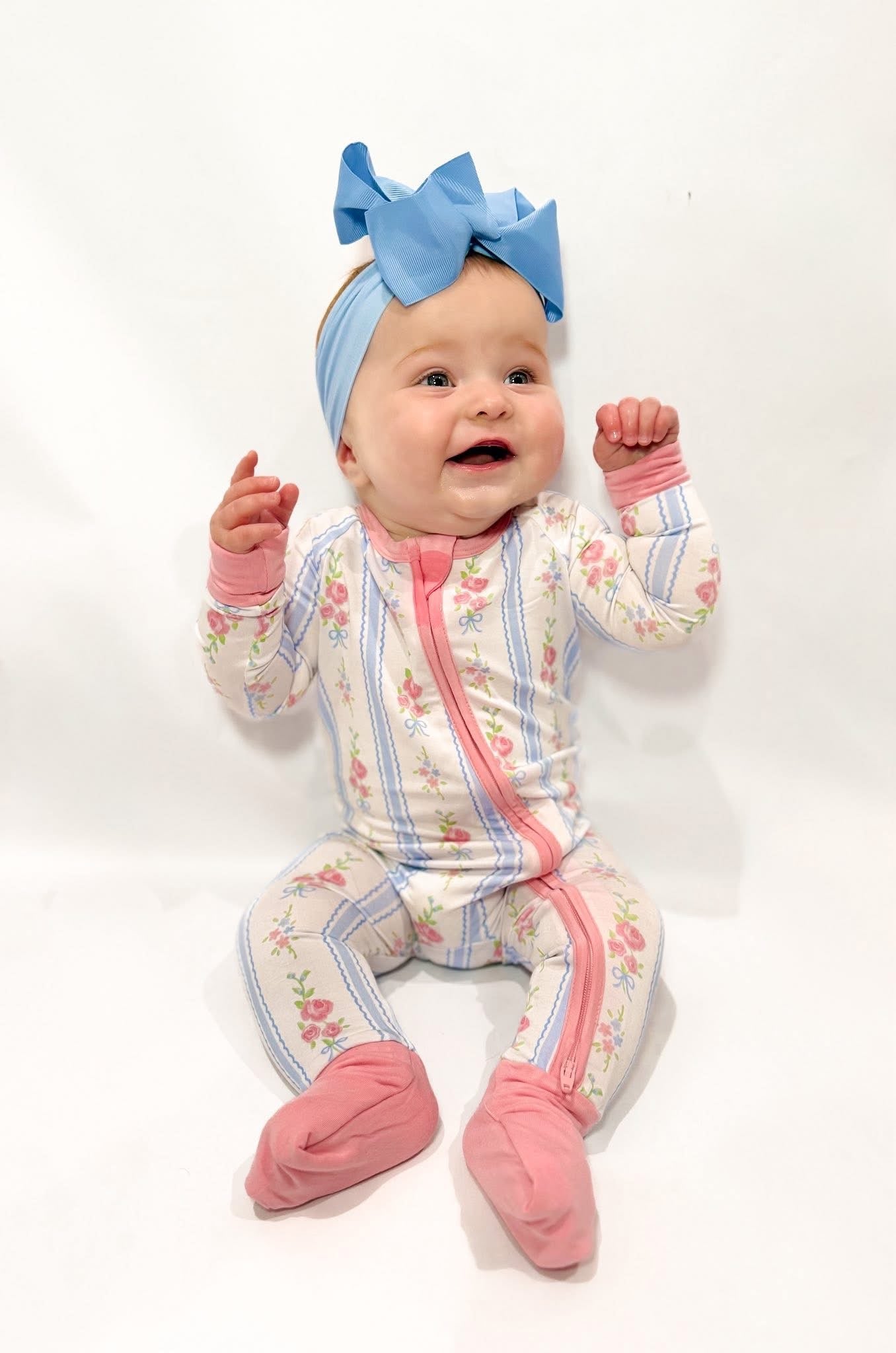 Loveshack Floral Double Zippy Romper
