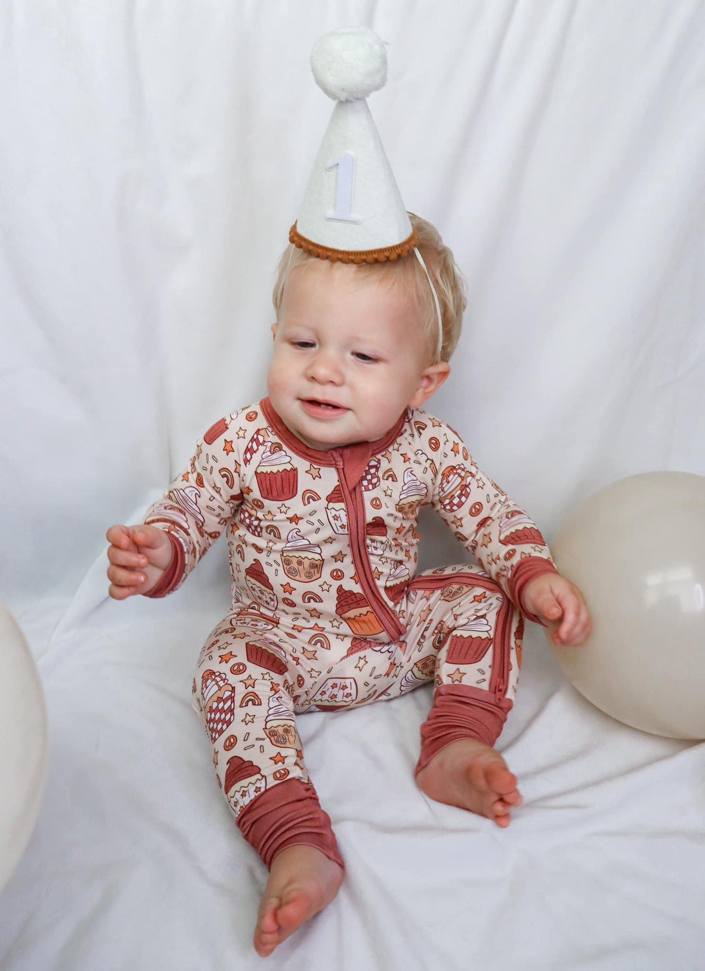 Party Boy Double Zippy Romper