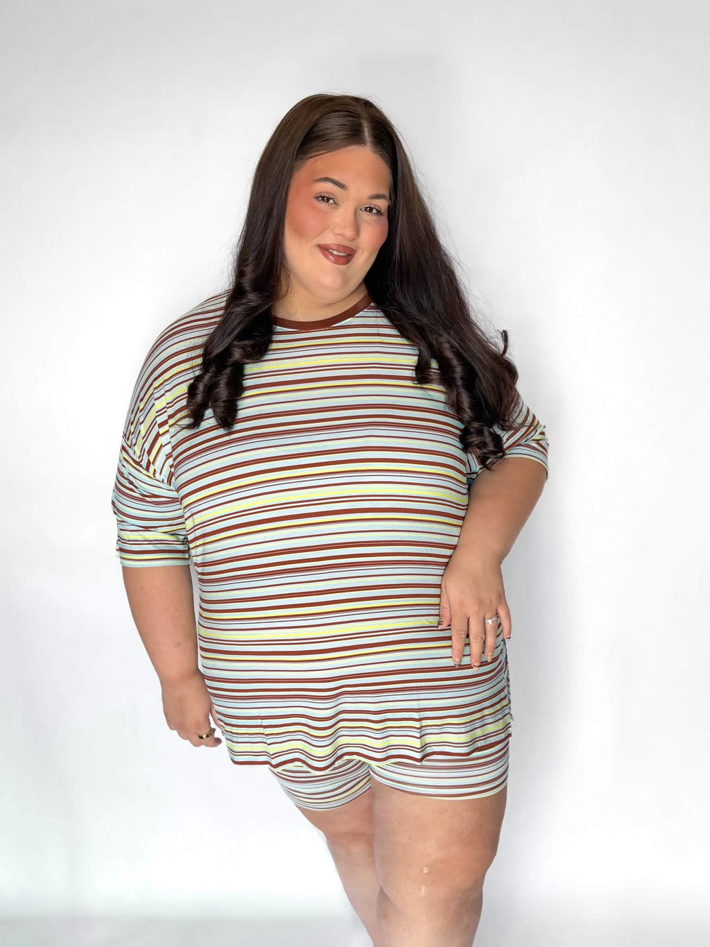 Retro Taffy Womens Biker Short Set