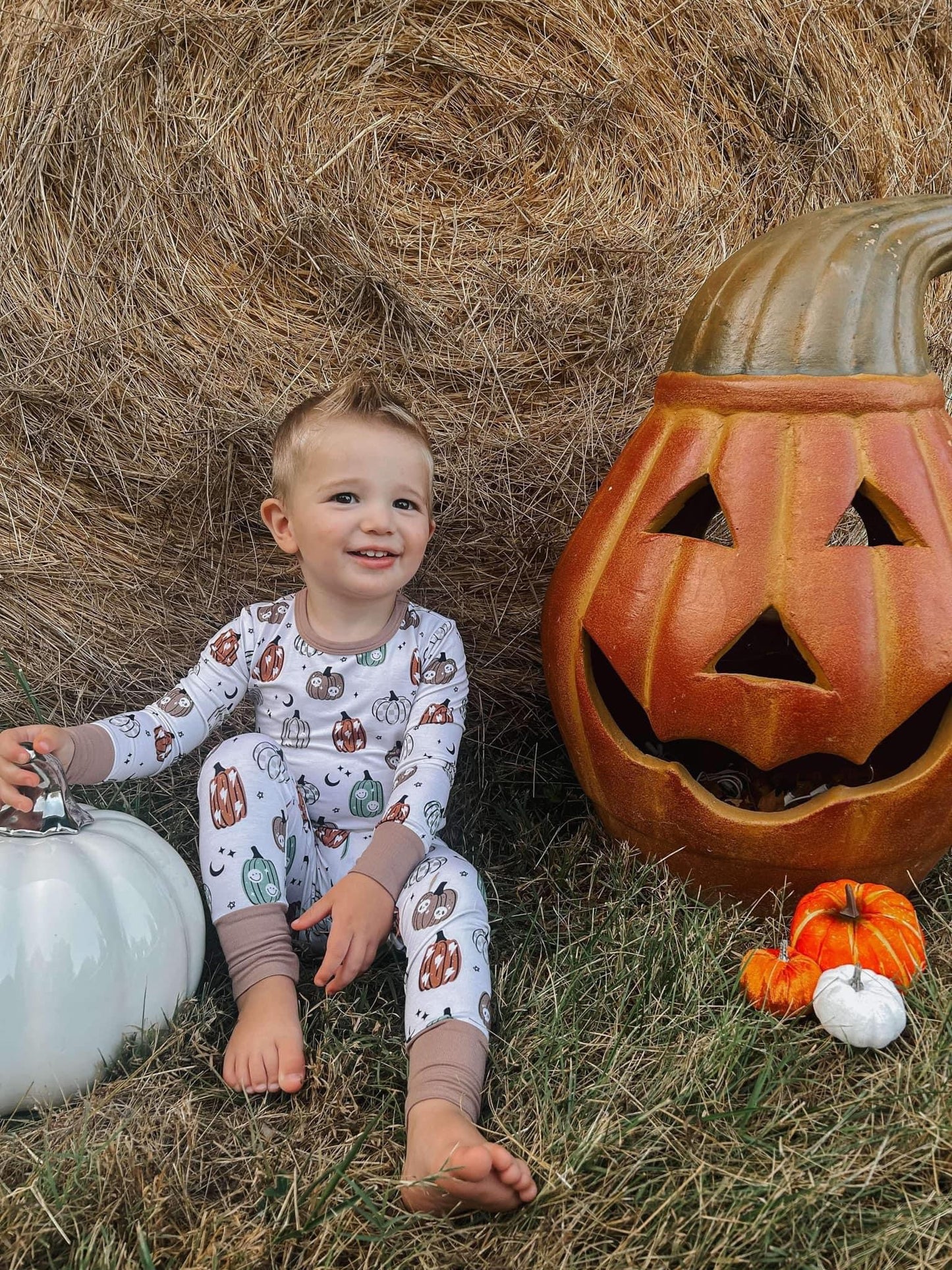 Spooky Pumpkins Two Piece Set