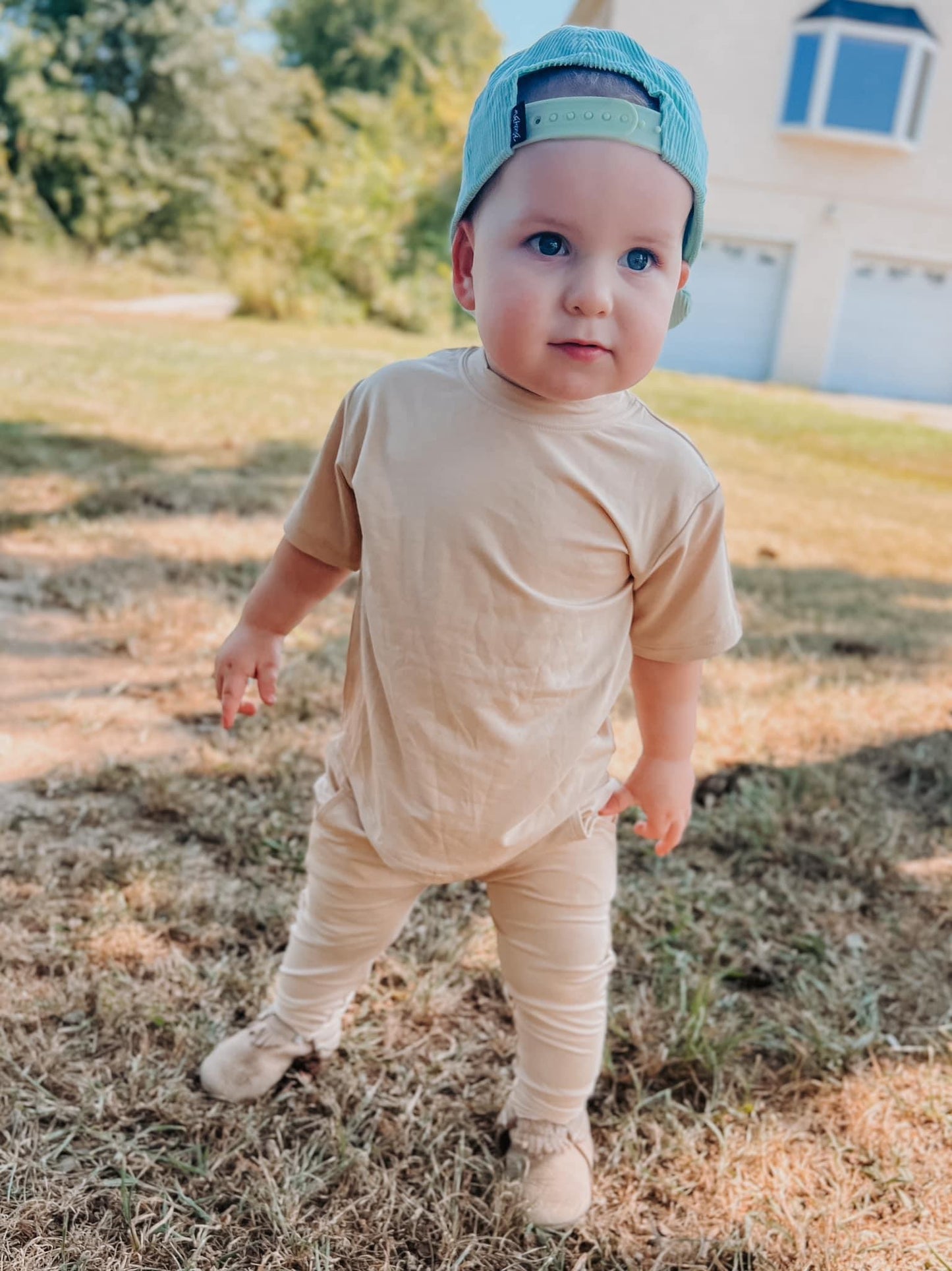 Beige Bamboo Joggers