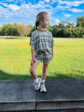 Retro Taffy Kids Oversized Short Set