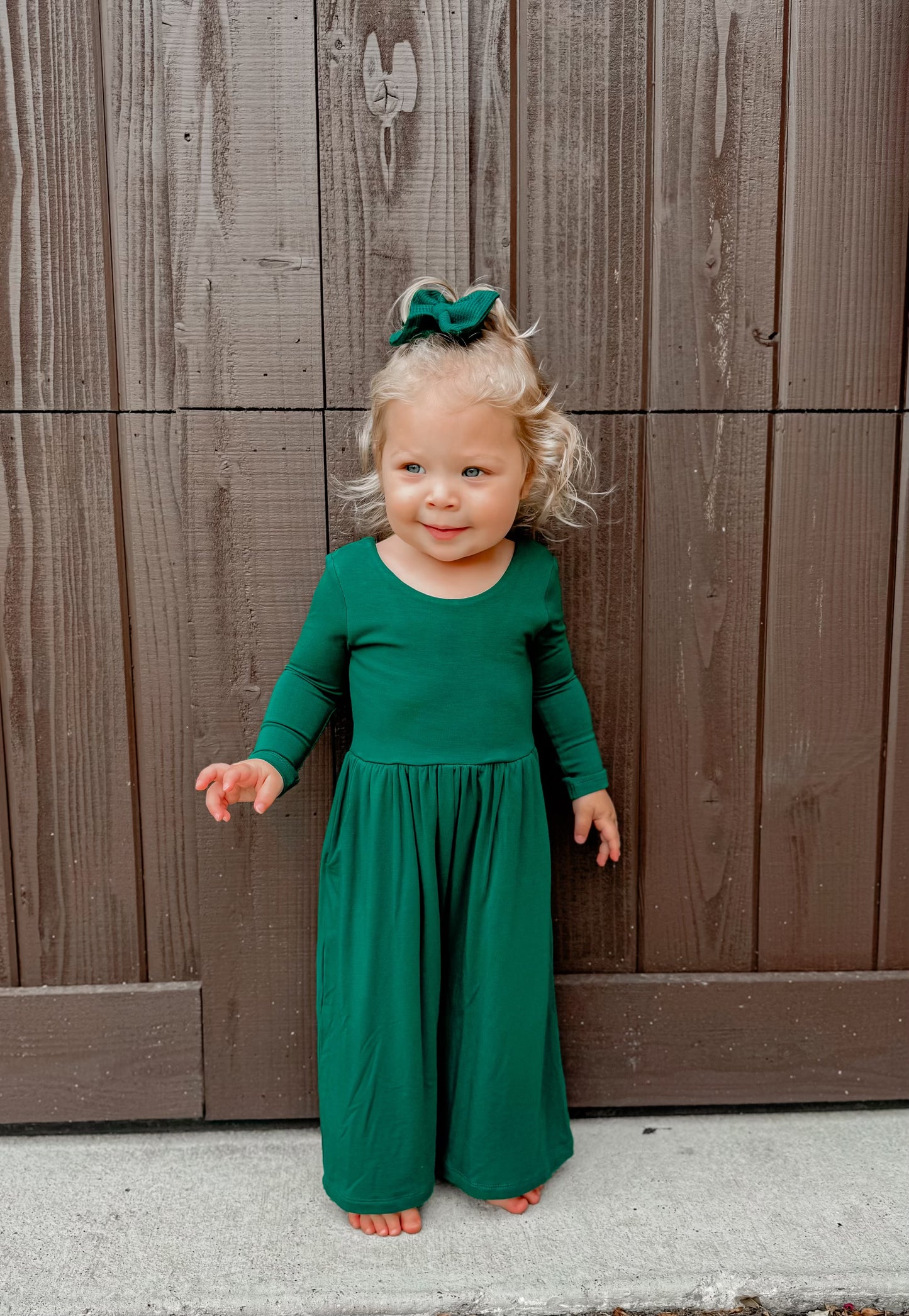 Emerald Bamboo Jumpsuit