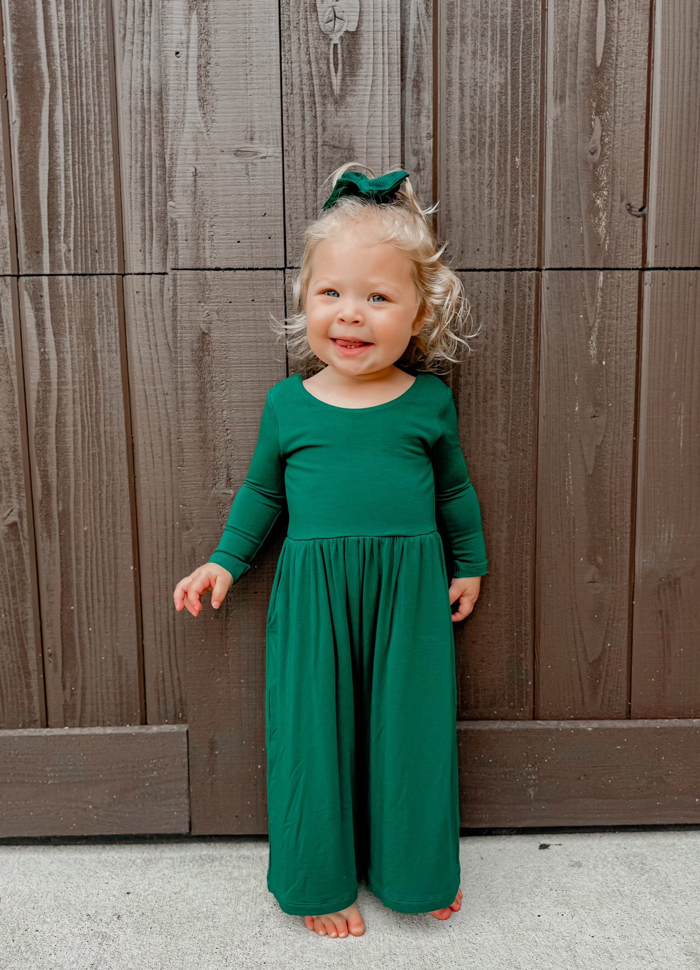 Emerald Bamboo Jumpsuit