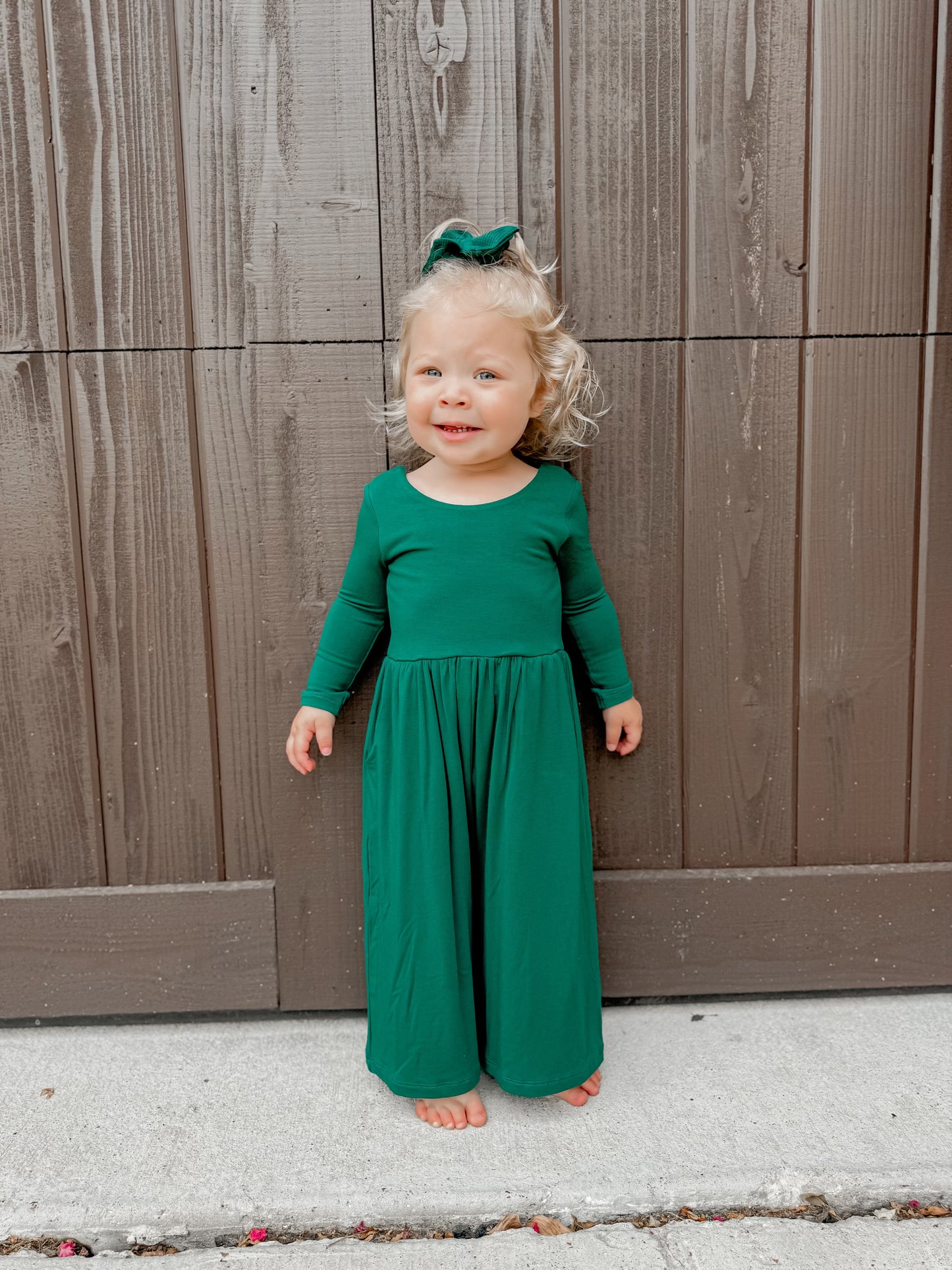 Emerald Bamboo Jumpsuit