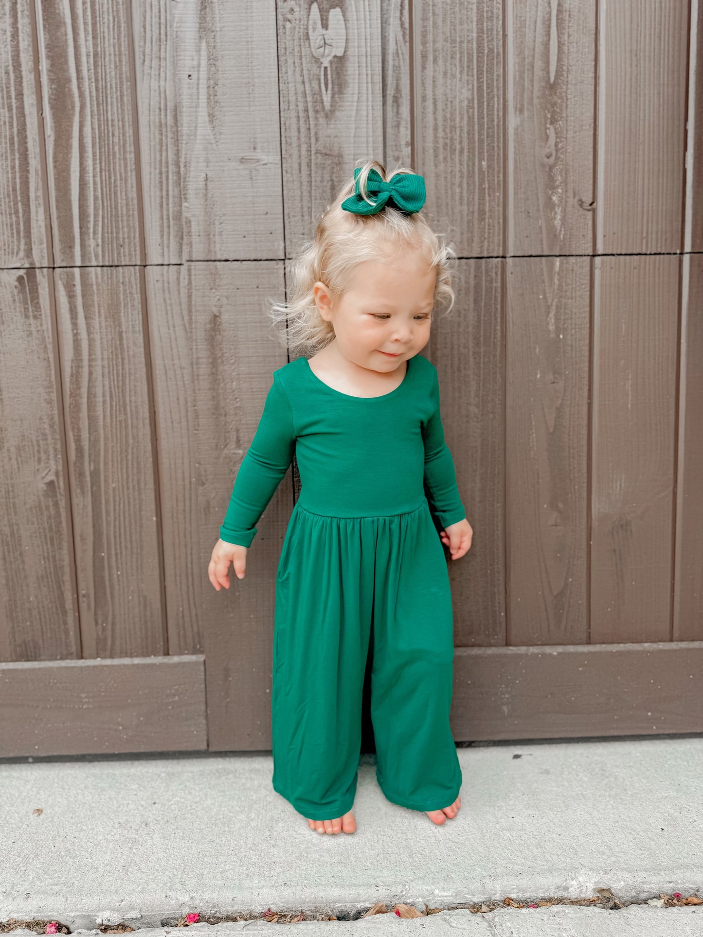 Emerald Bamboo Jumpsuit