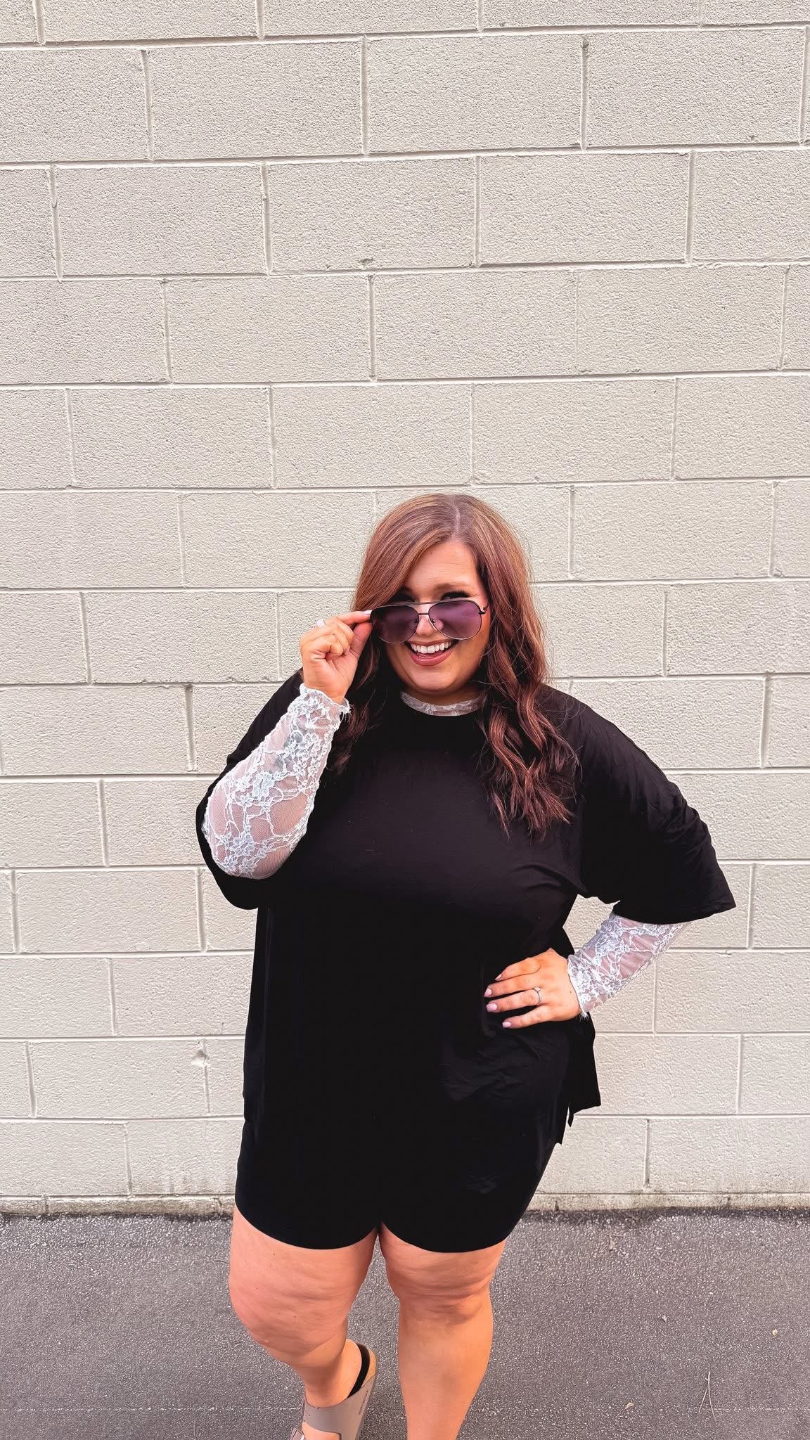 Licorice Womens Biker Short Set