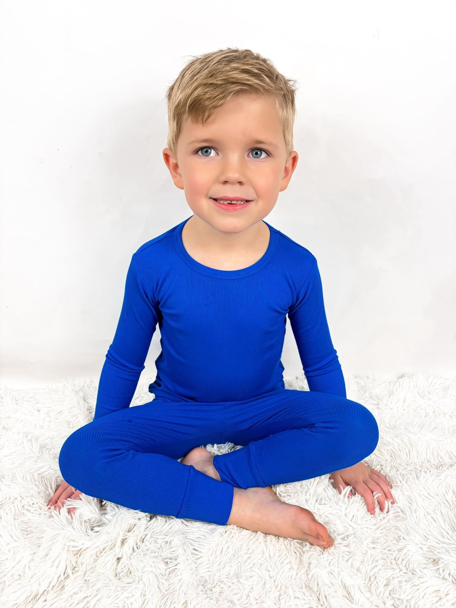 Royal Ribbed Two Piece Set