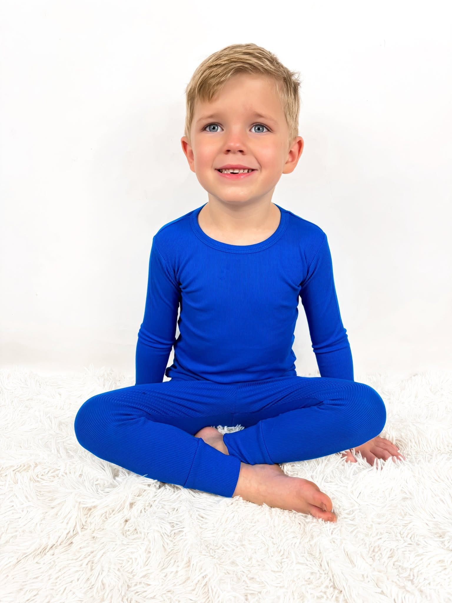 Royal Ribbed Two Piece Set