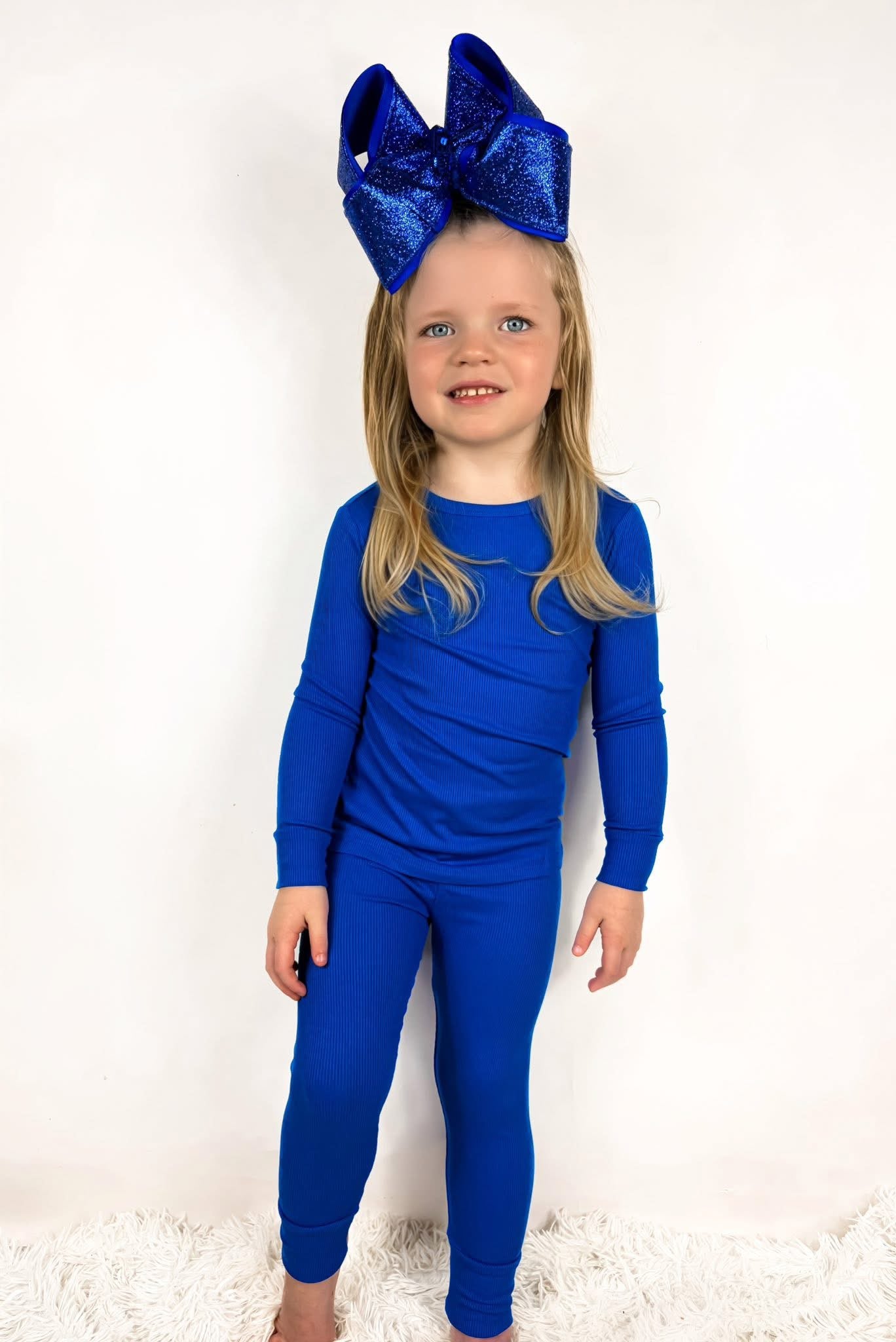 Royal Ribbed Two Piece Set