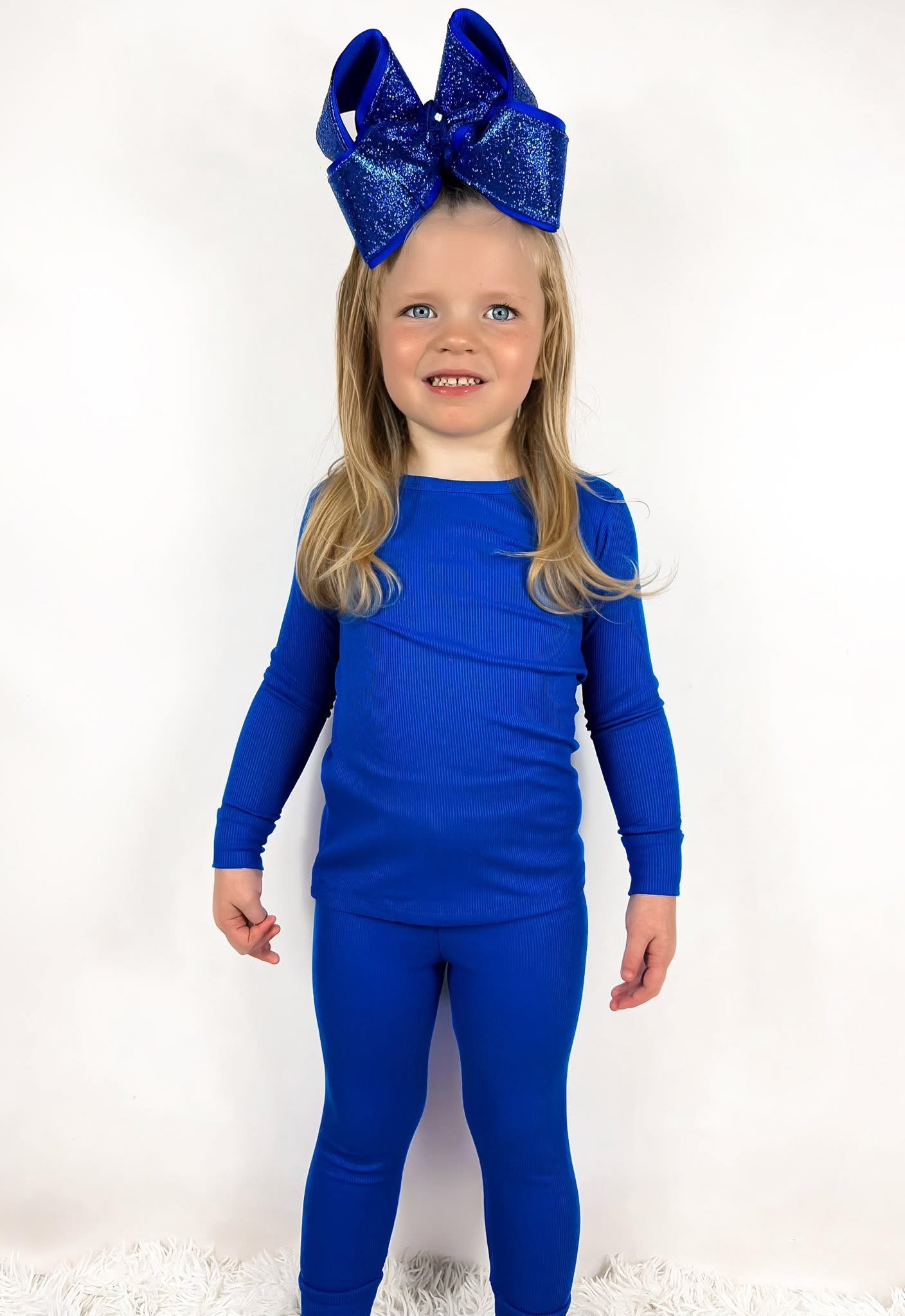 Royal Ribbed Two Piece Set