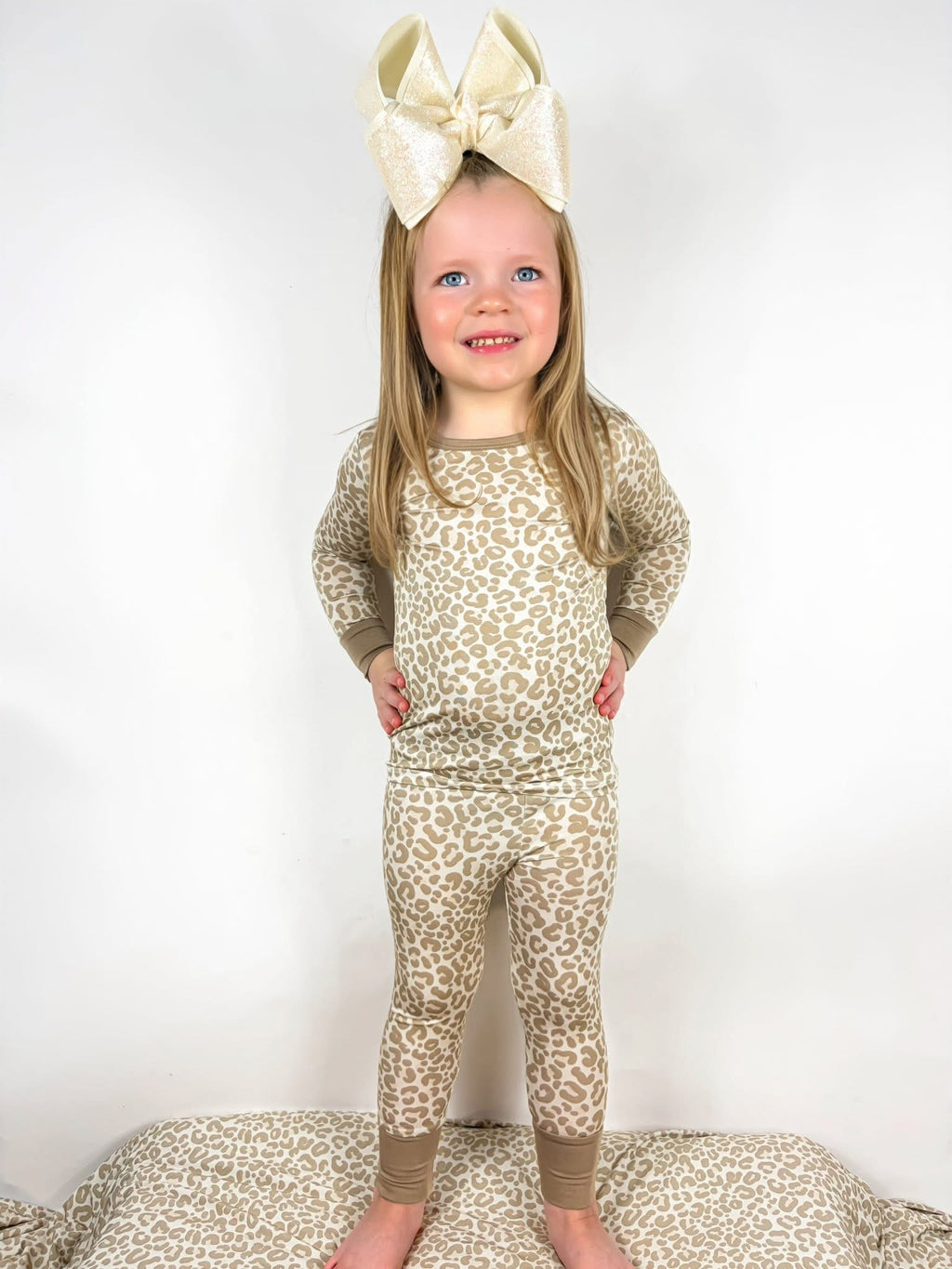 Oat leopard Two Piece Set
