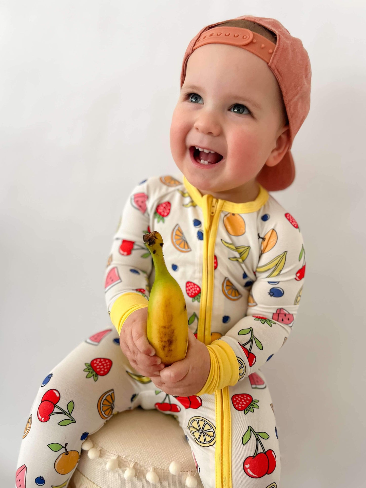 Fruit Salad Double Zippy Romper