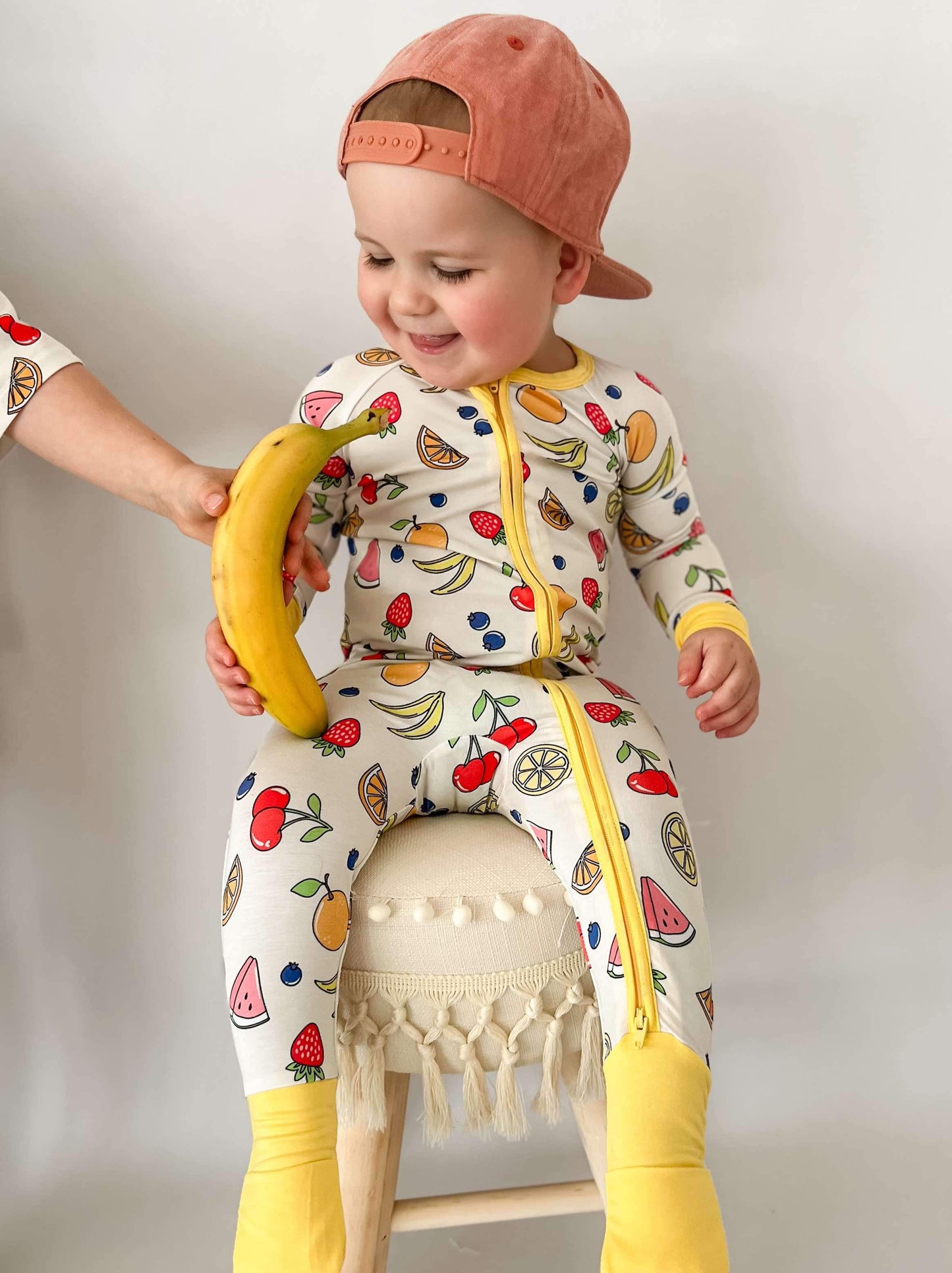 Fruit Salad Double Zippy Romper