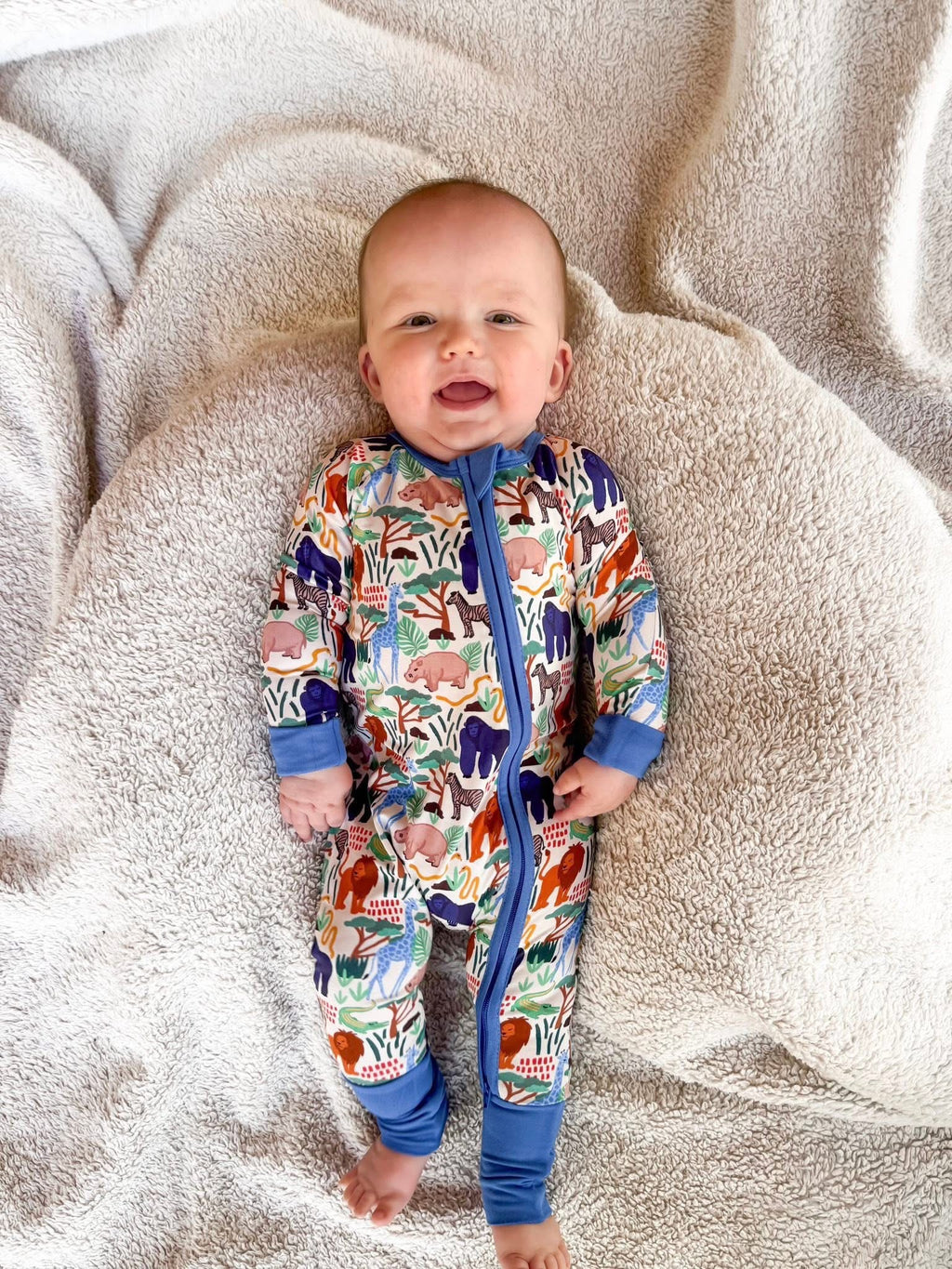 Jungle Scouts Double Zippy Romper