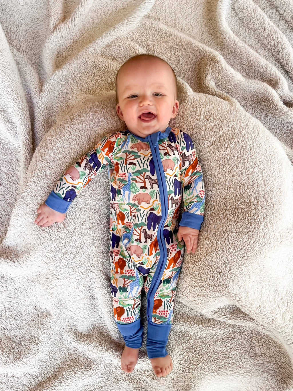 Jungle Scouts Double Zippy Romper