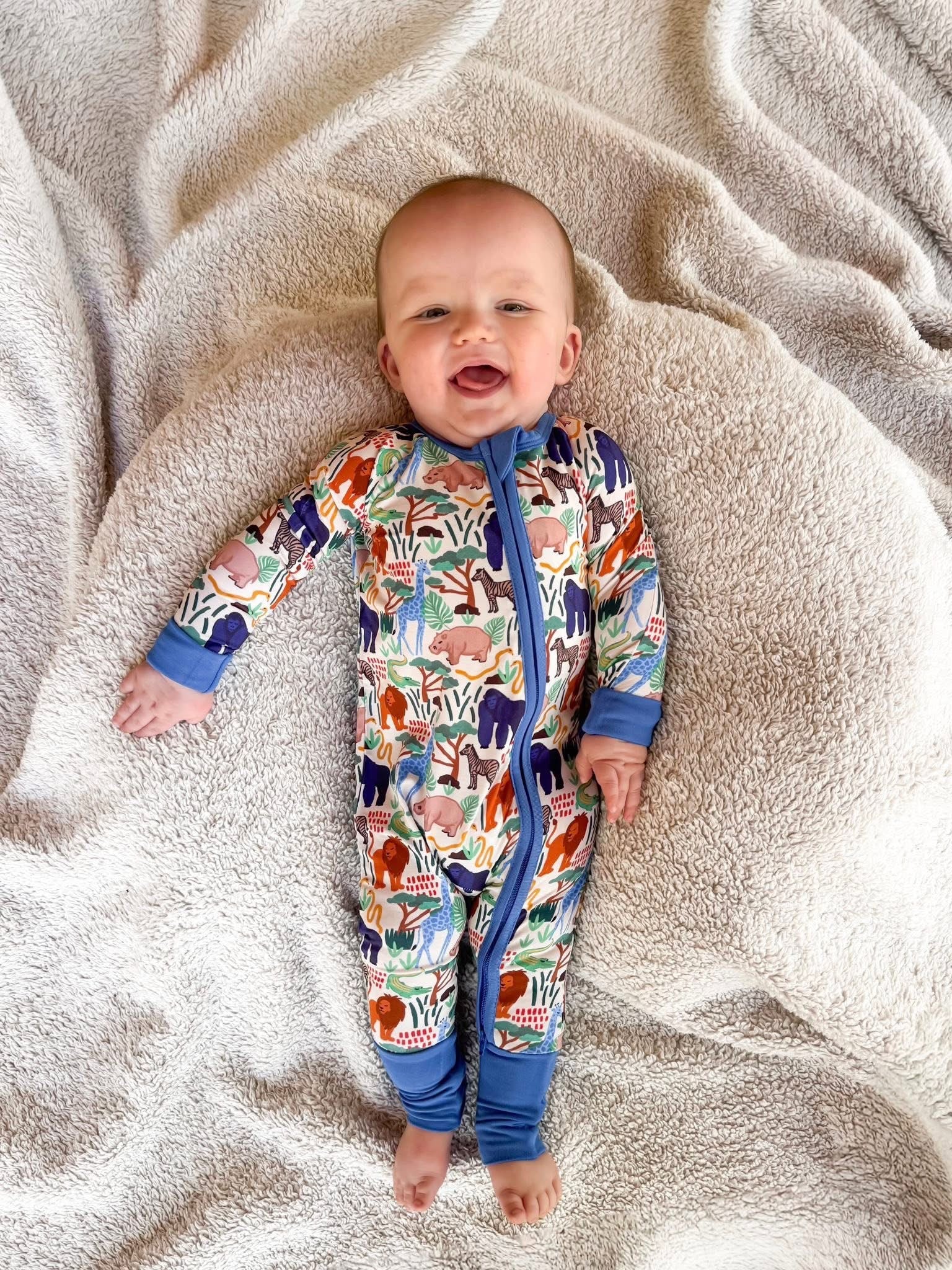 Jungle Scouts Double Zippy Romper