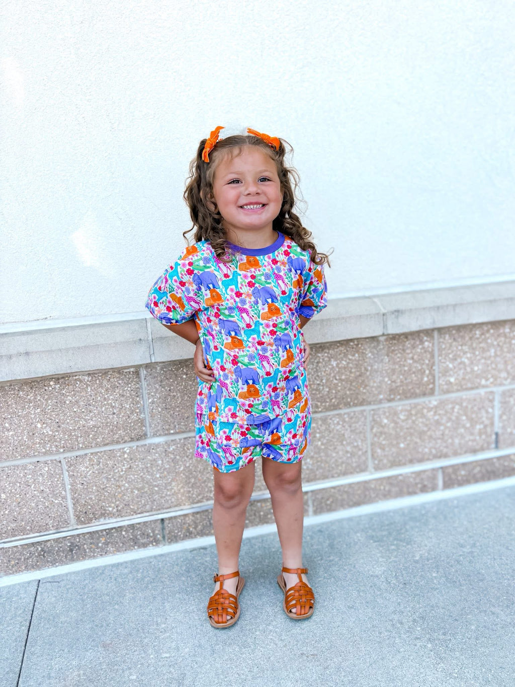 Safari Dreams Oversized Short Set