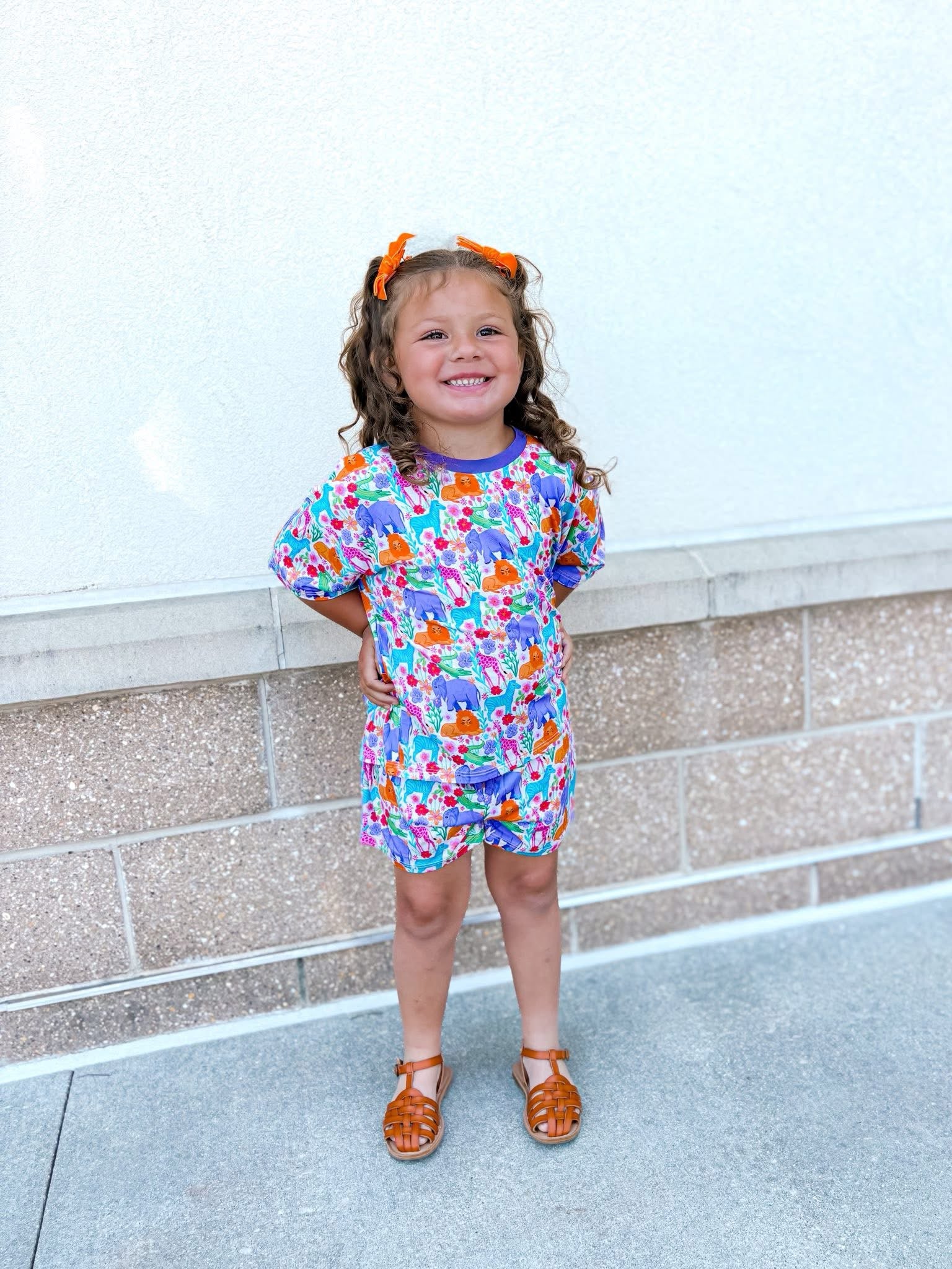 Safari Dreams Oversized Short Set