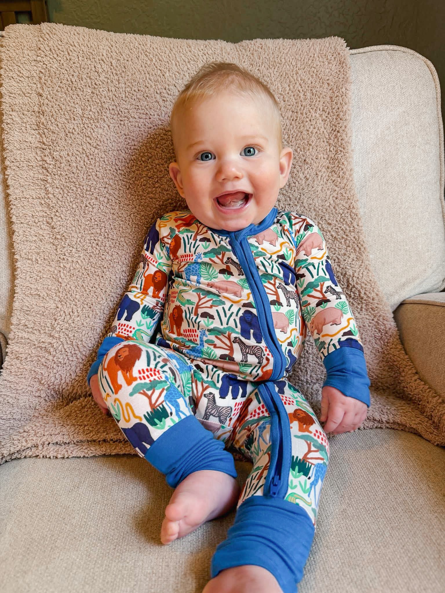 Jungle Scouts Double Zippy Romper