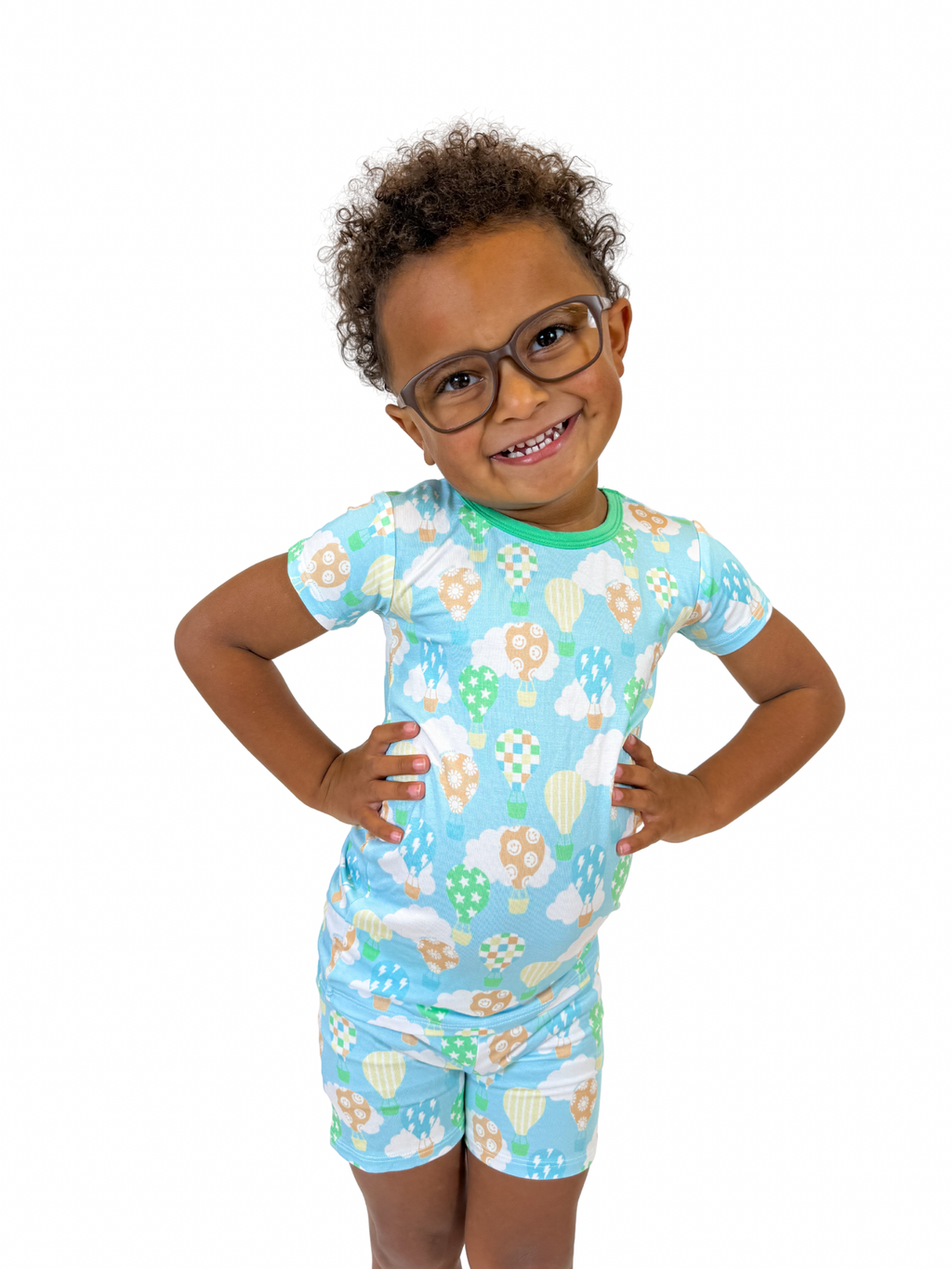 Up, up, and Away Two piece Short Set