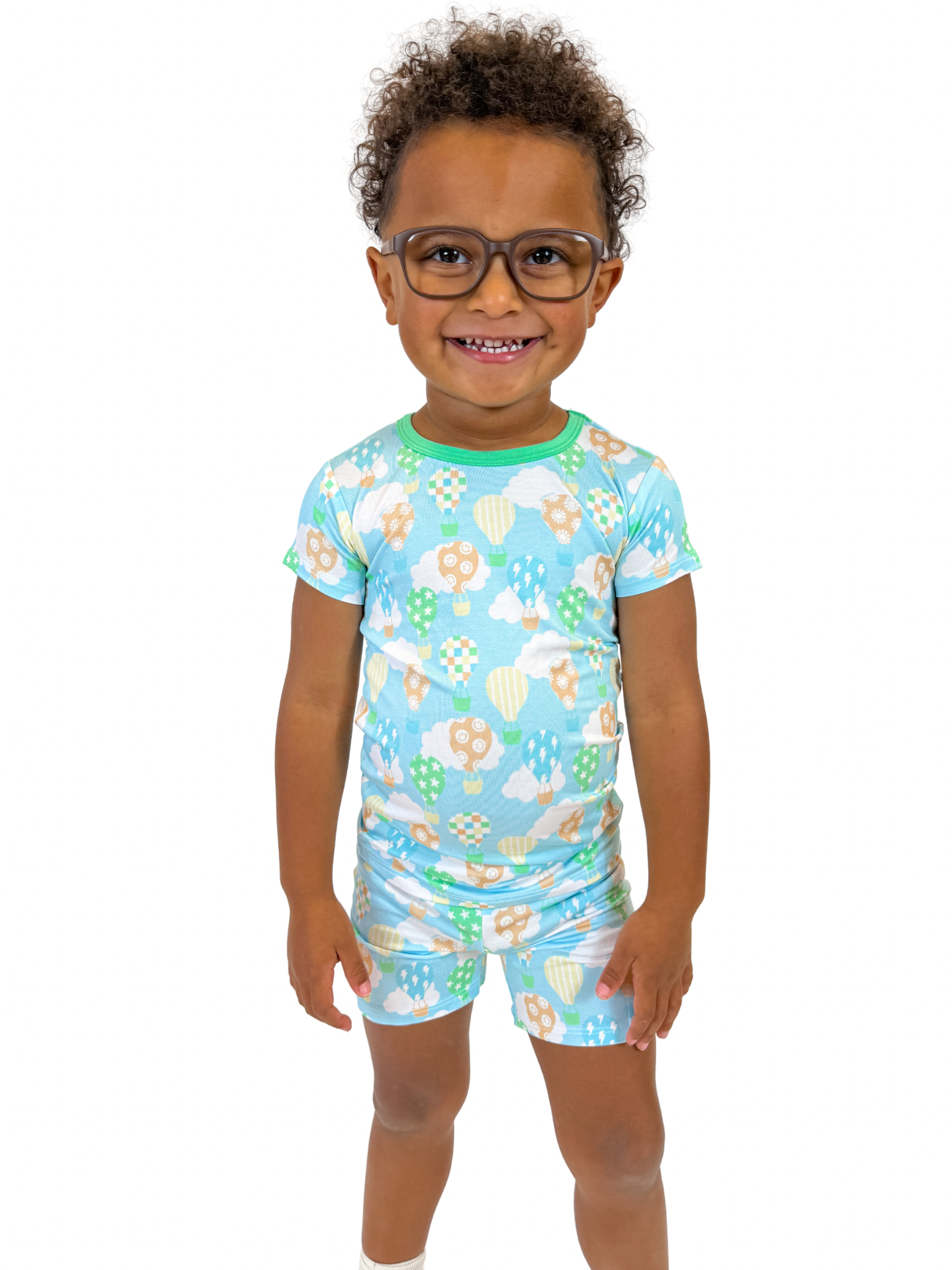 Up, up, and Away Two piece Short Set