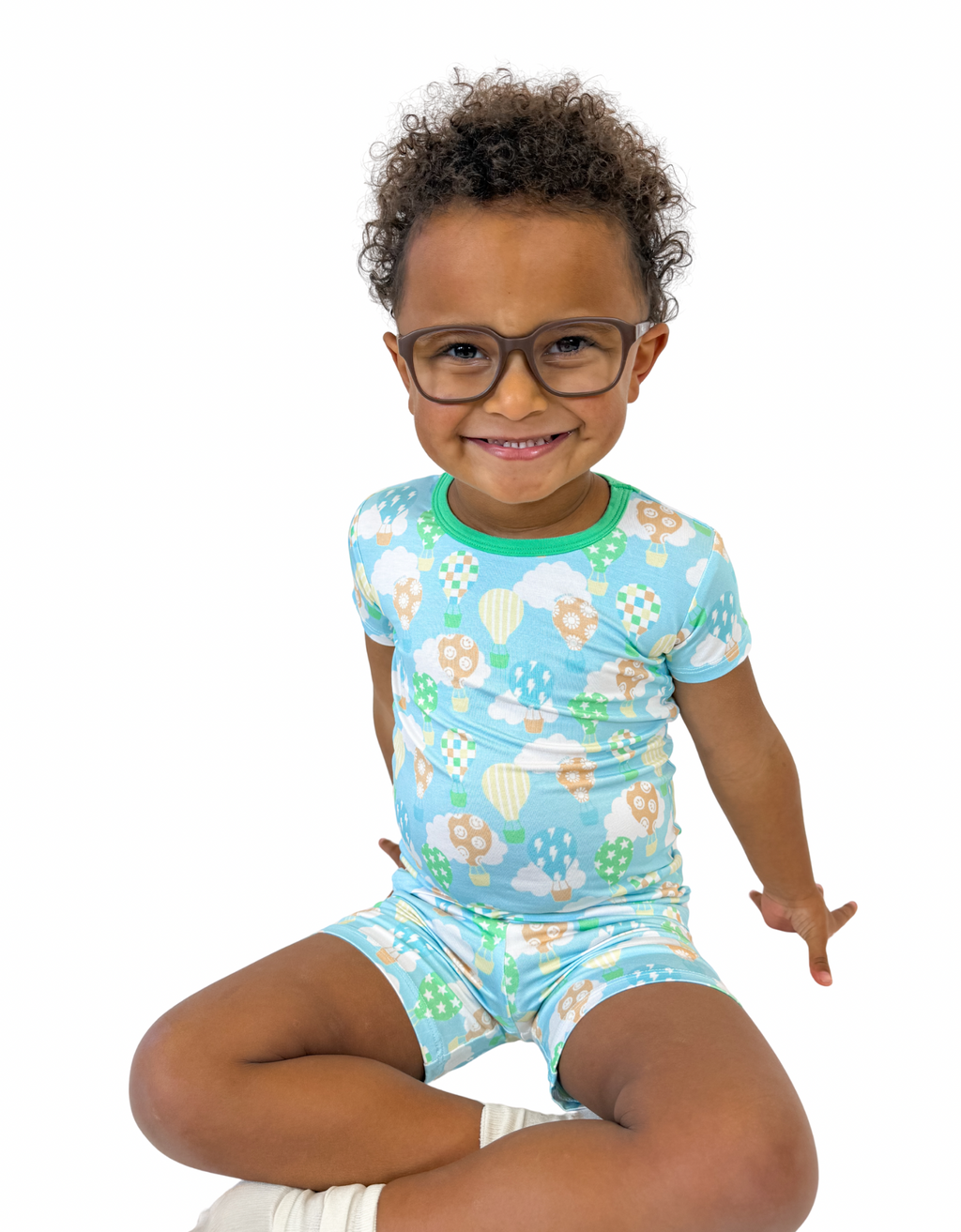 Up, up, and Away Two piece Short Set