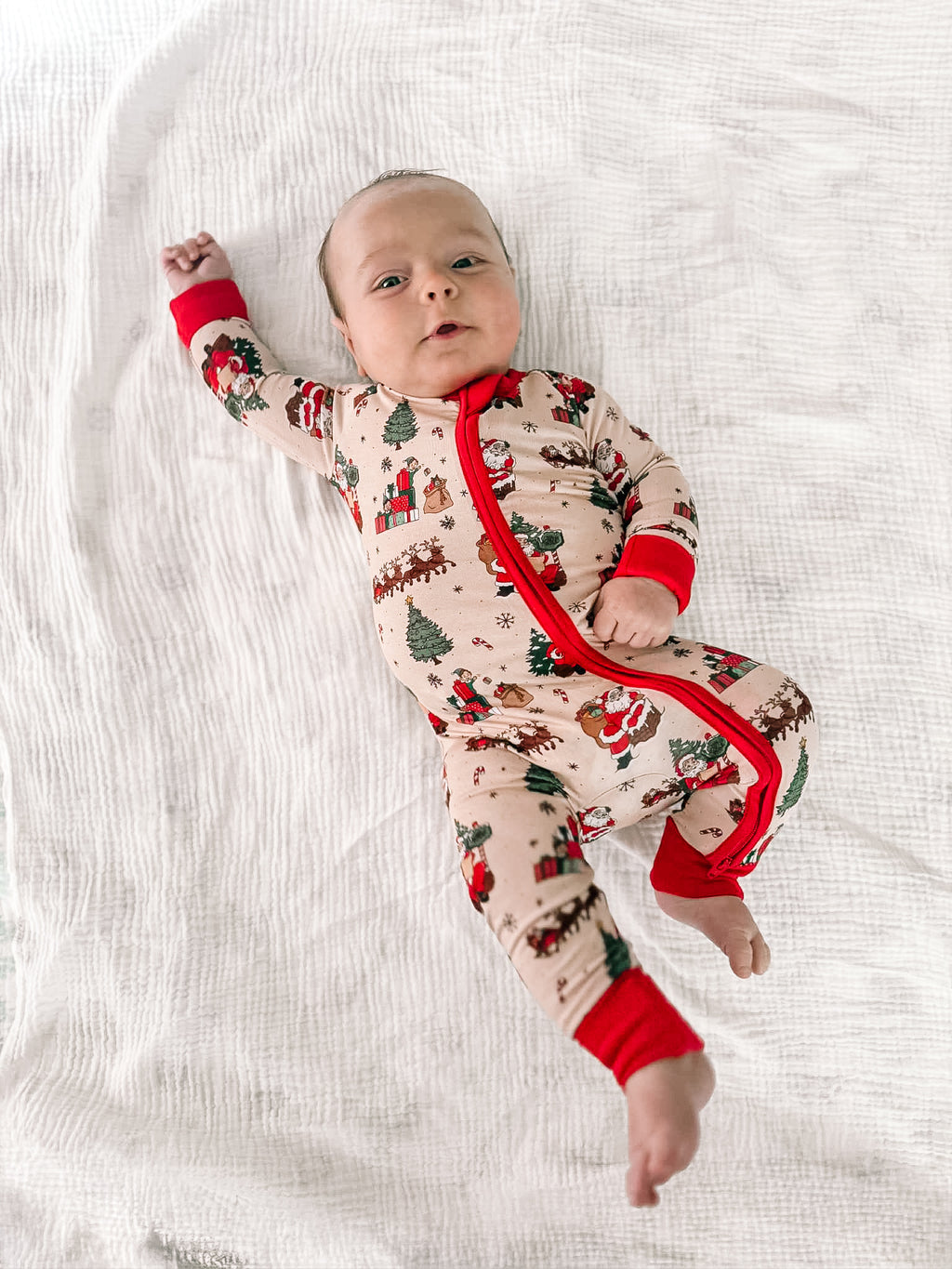 Bronx&Co. Northpole Double Zippy Romper