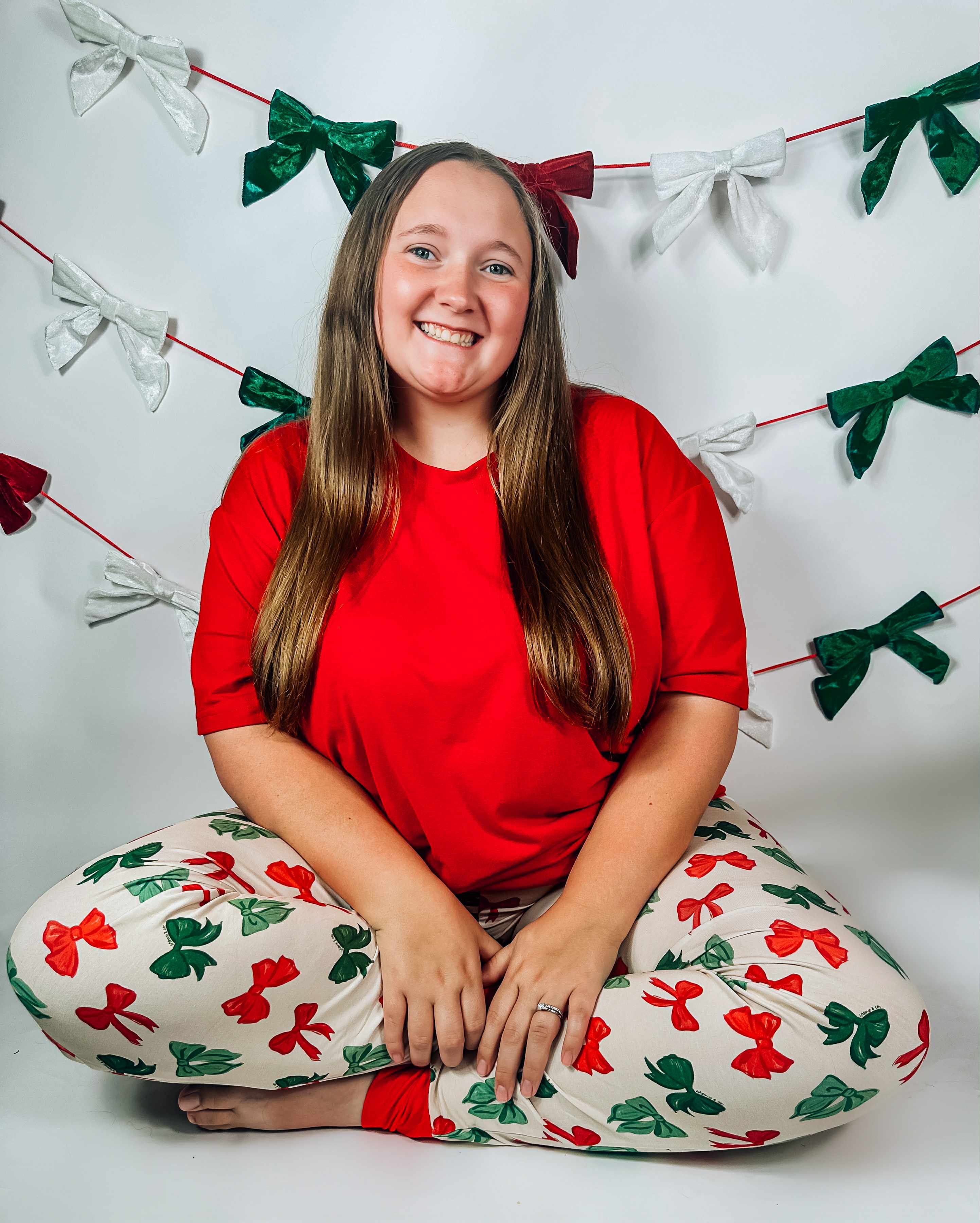 Bronx&Co. Christmas Bow Joggers