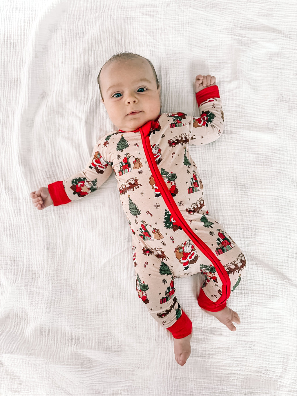Bronx&Co. Northpole Double Zippy Romper