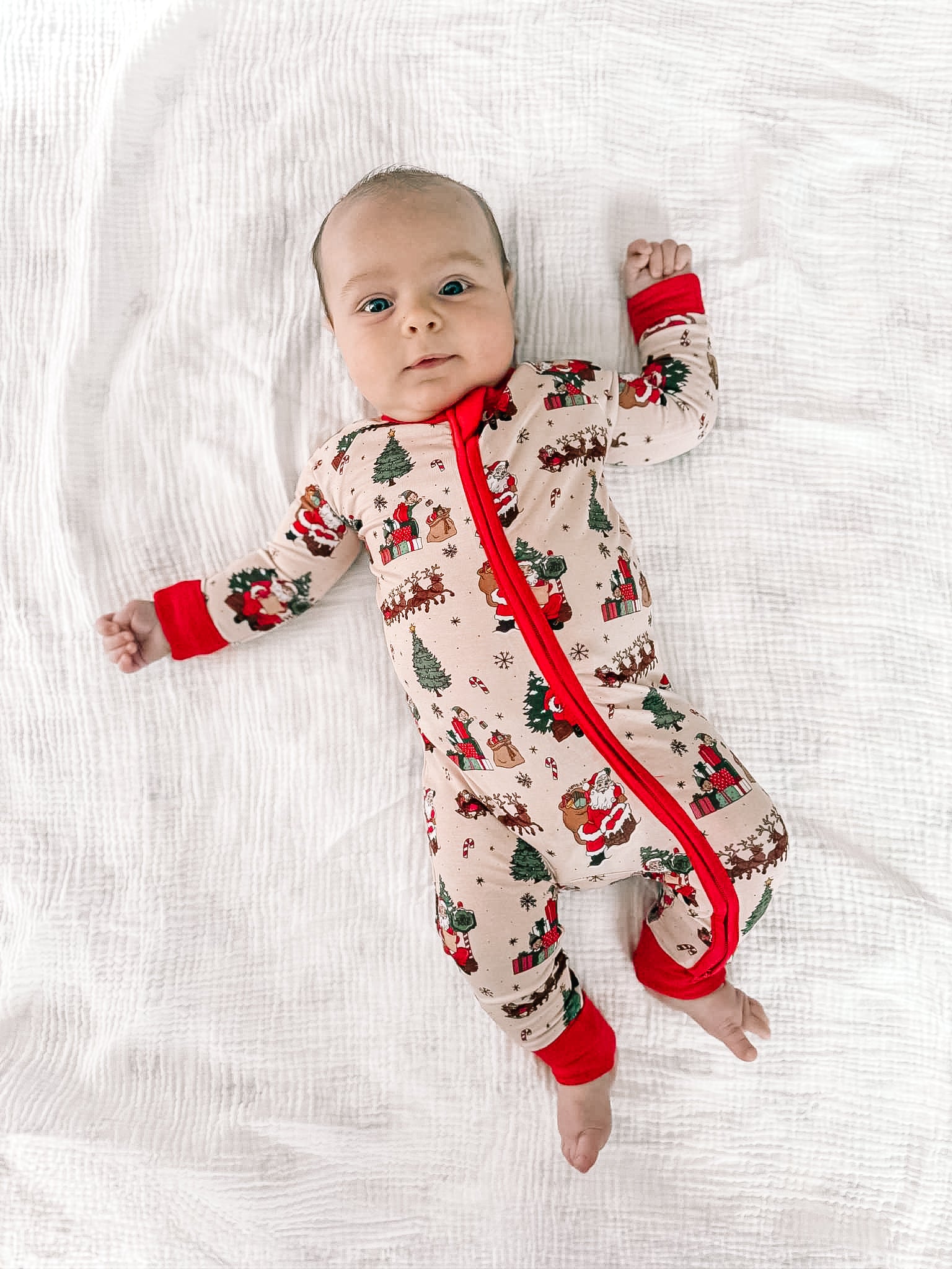 Bronx&Co. Northpole Double Zippy Romper