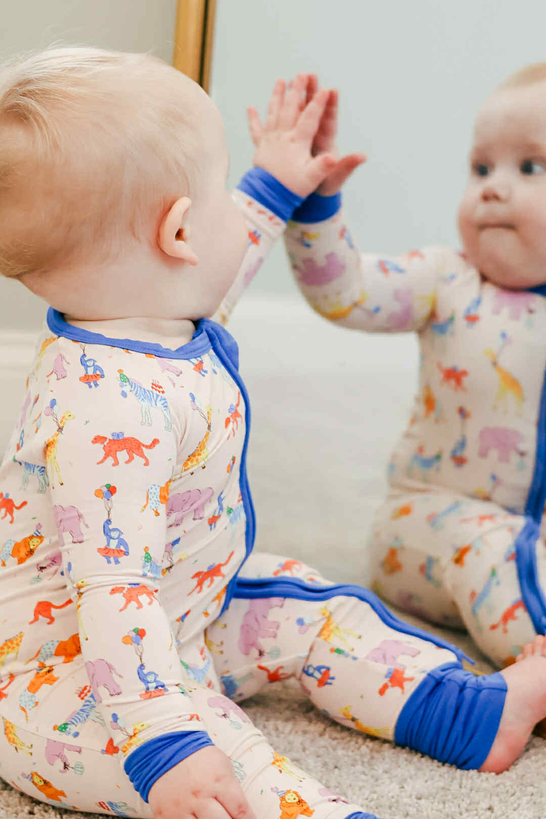 Party Animals Double Zippy Romper