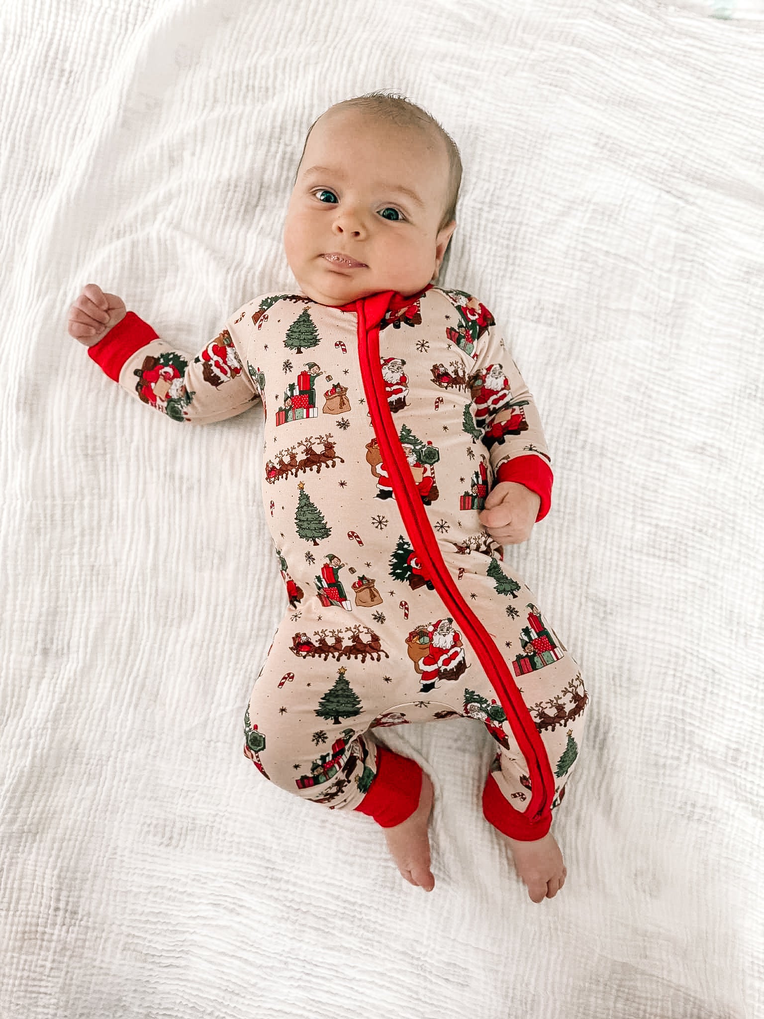 Bronx&Co. Northpole Double Zippy Romper