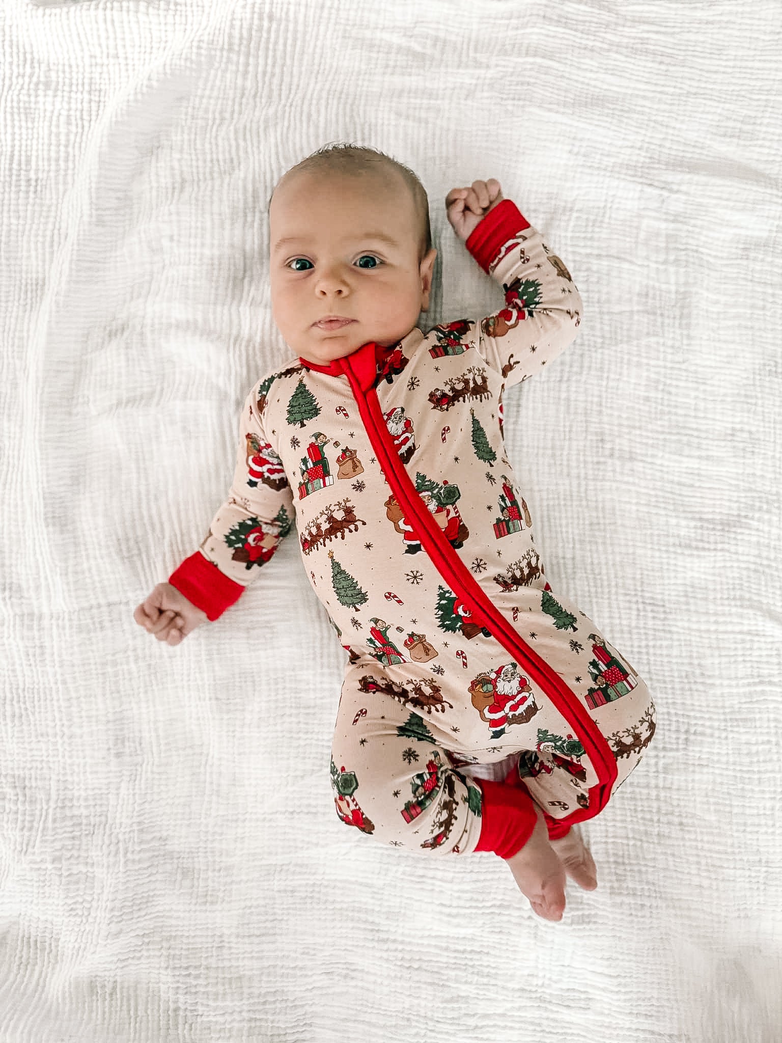 Bronx&Co. Northpole Double Zippy Romper