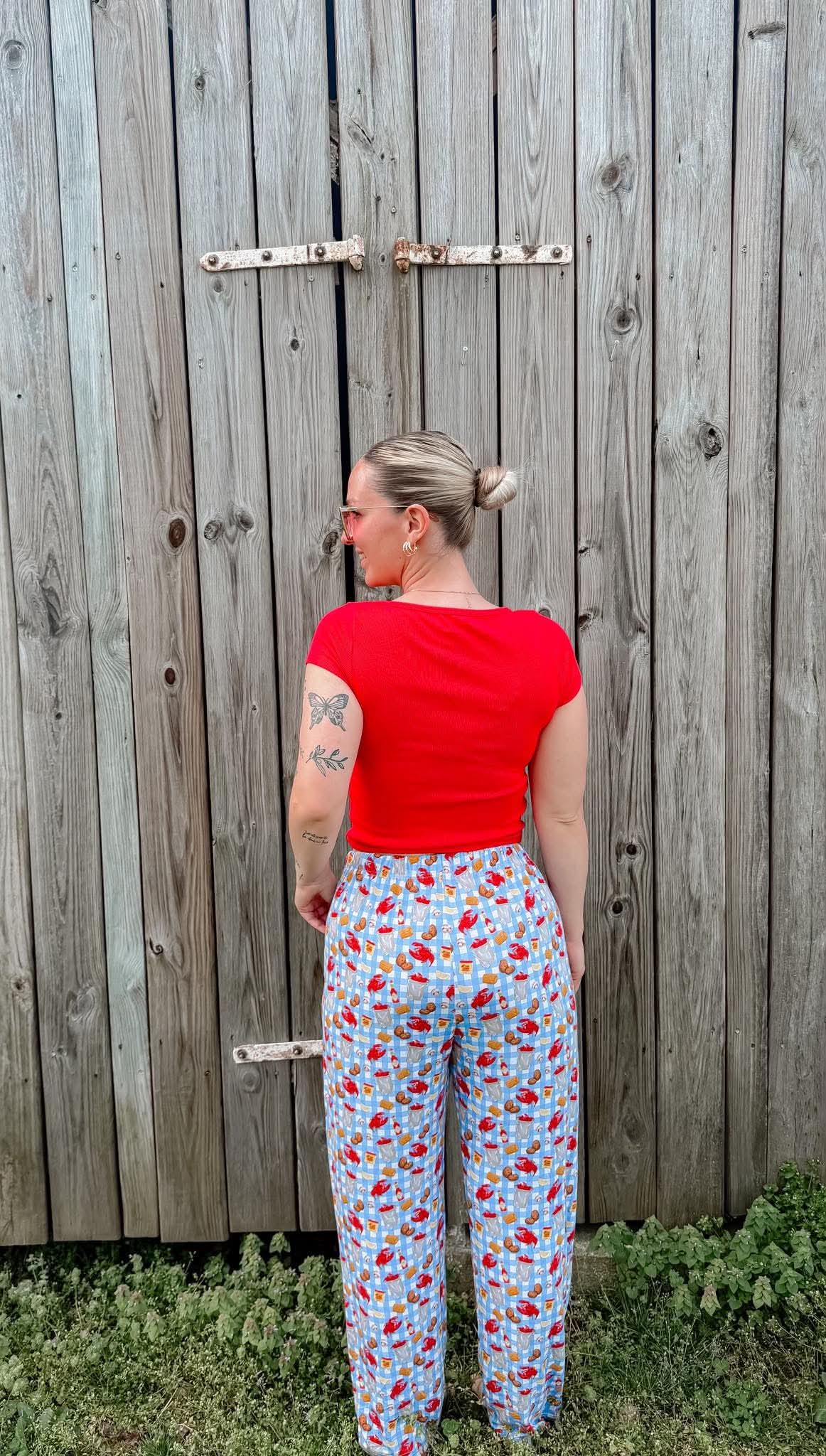 Bronx&Co. Crawfish Boil Unisex Straight Leg Pants